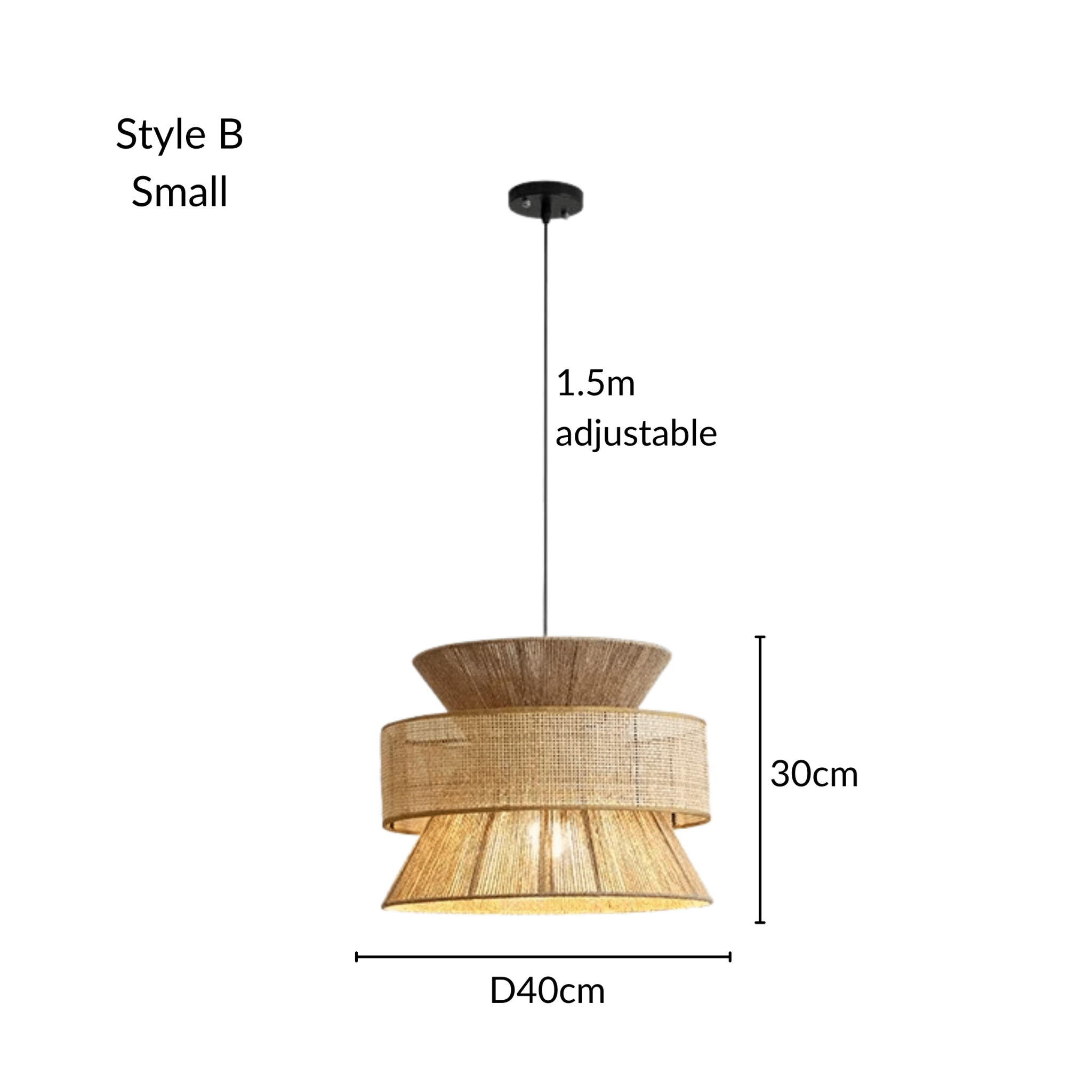 Freyza - RivieraGlow | Elegant Coastal Rattan Pendant Light for Kitchen Decor