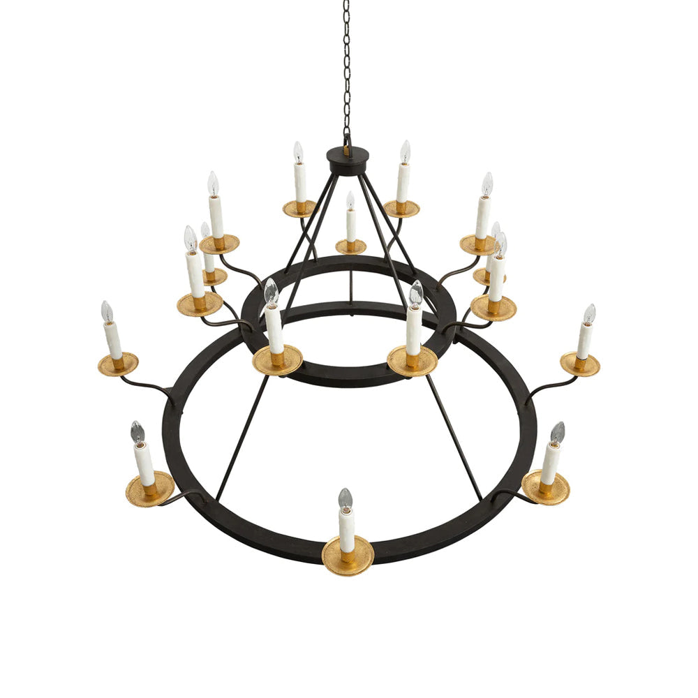 Freyza | Virinira Vintage Industrial Chandelier – Industrial Dining Room Living Room