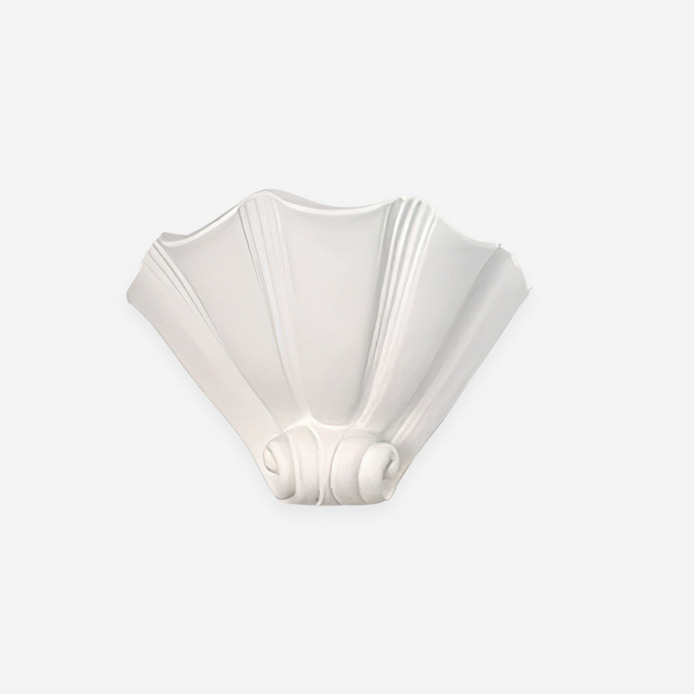Freyza | Ysola, applique murale intérieure blanche en plâtre blanc – chambre, salon
