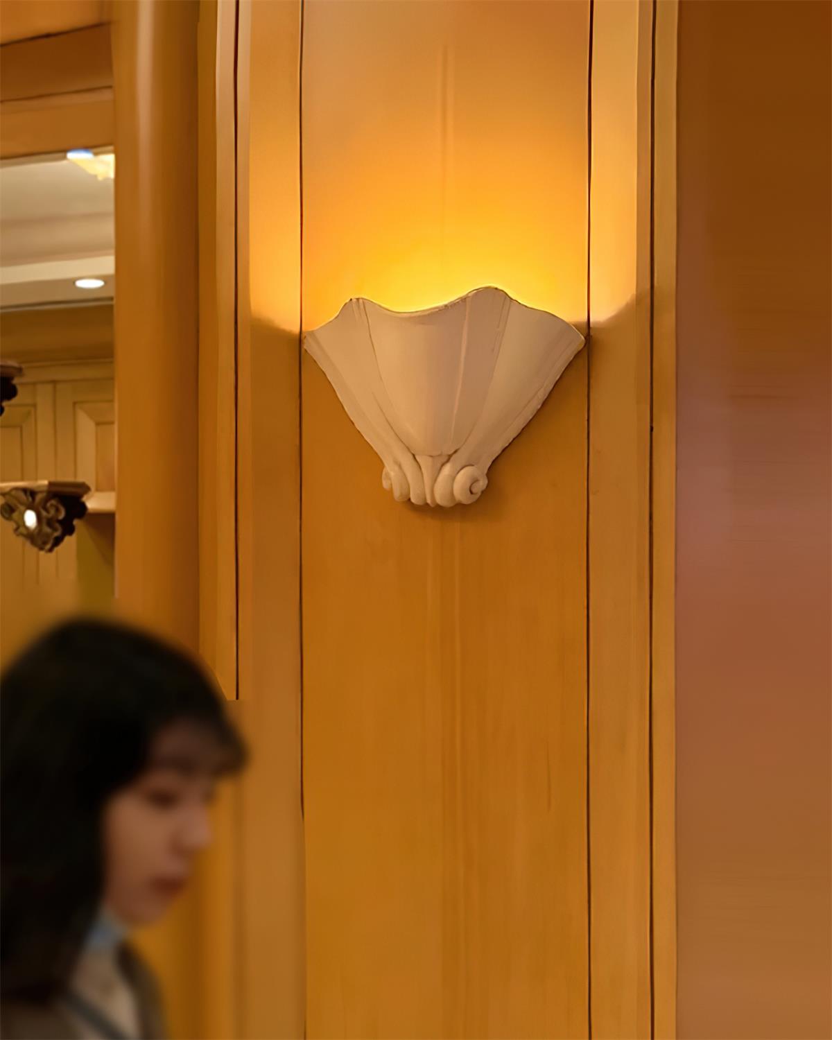 Freyza | Ysola, applique murale intérieure blanche en plâtre blanc – chambre, salon