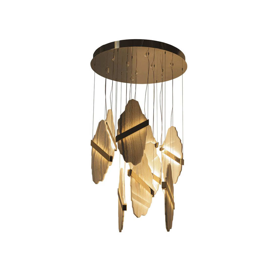 Freyza | Olraeos Elegance Rock Chandelier – Dining Room Living Room