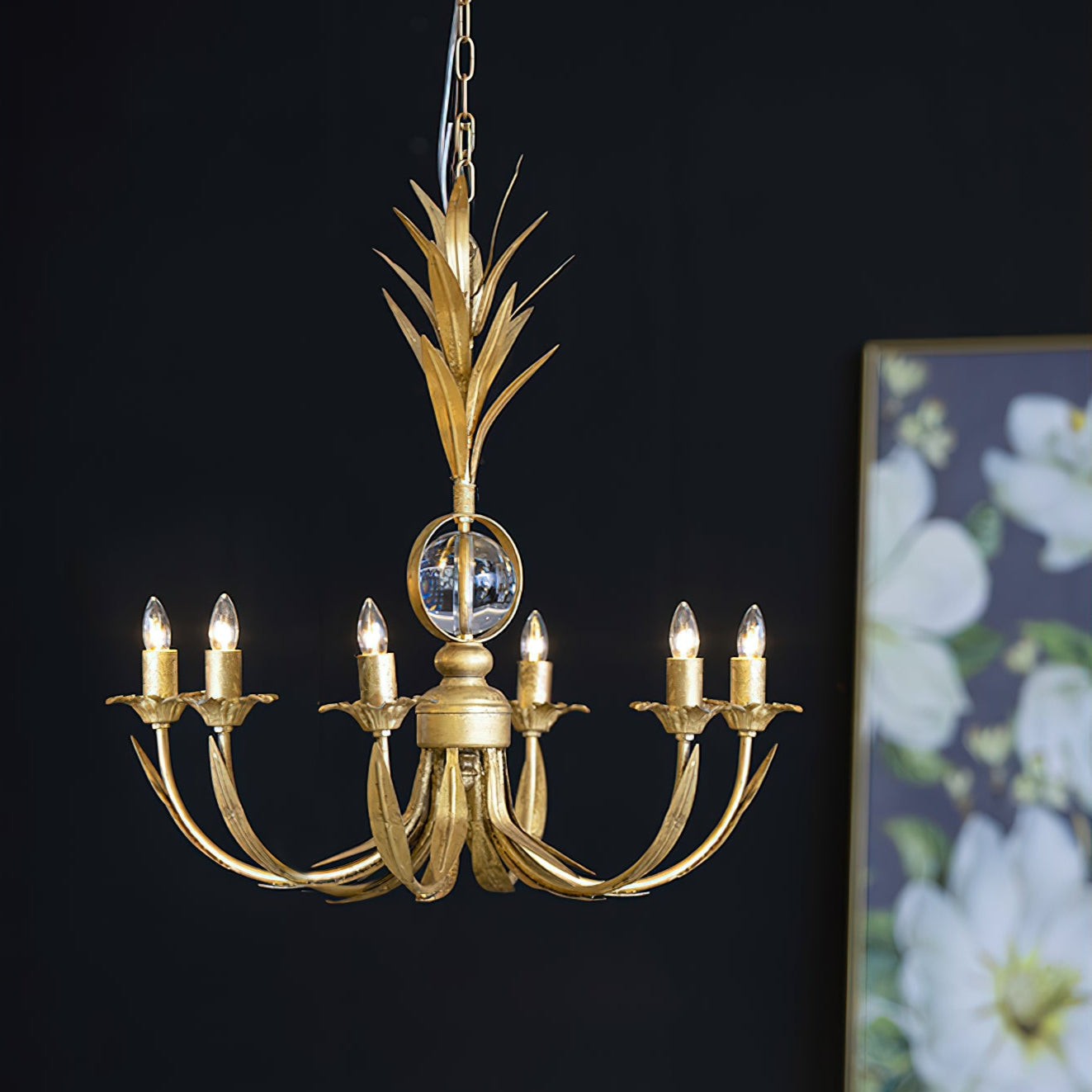 Freyza | Zamarir Vintage Industrial 6-Light Chandelier – Industrial Dining Room Living Room