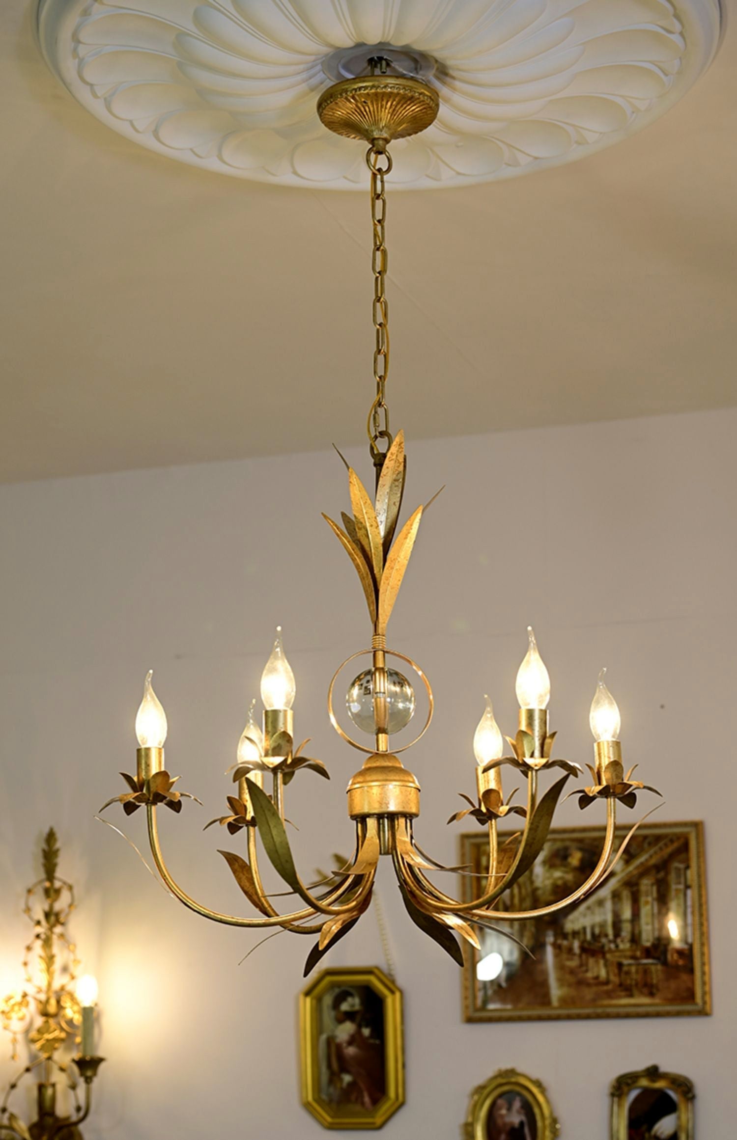 Freyza | Zamarir Vintage Industrial 6-Light Chandelier – Industrial Dining Room Living Room
