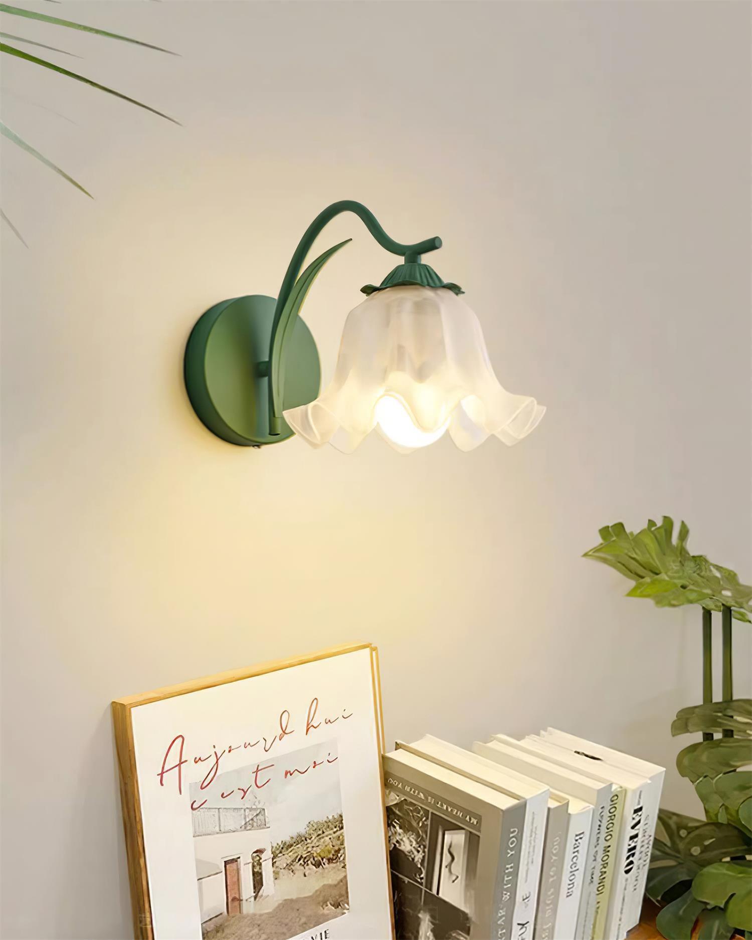 Freyza | Applique murale botanique fantaisiste – Chambre, couloir