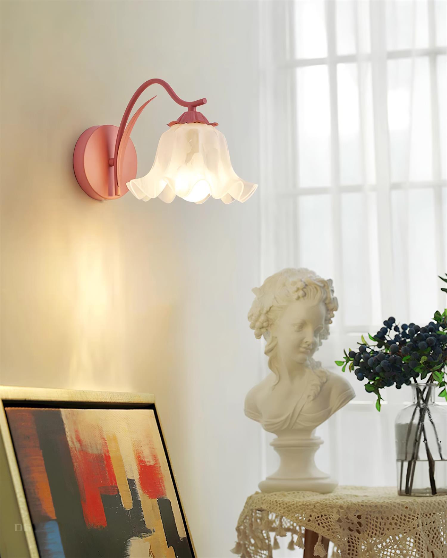 Freyza | Applique murale botanique fantaisiste – Chambre, couloir