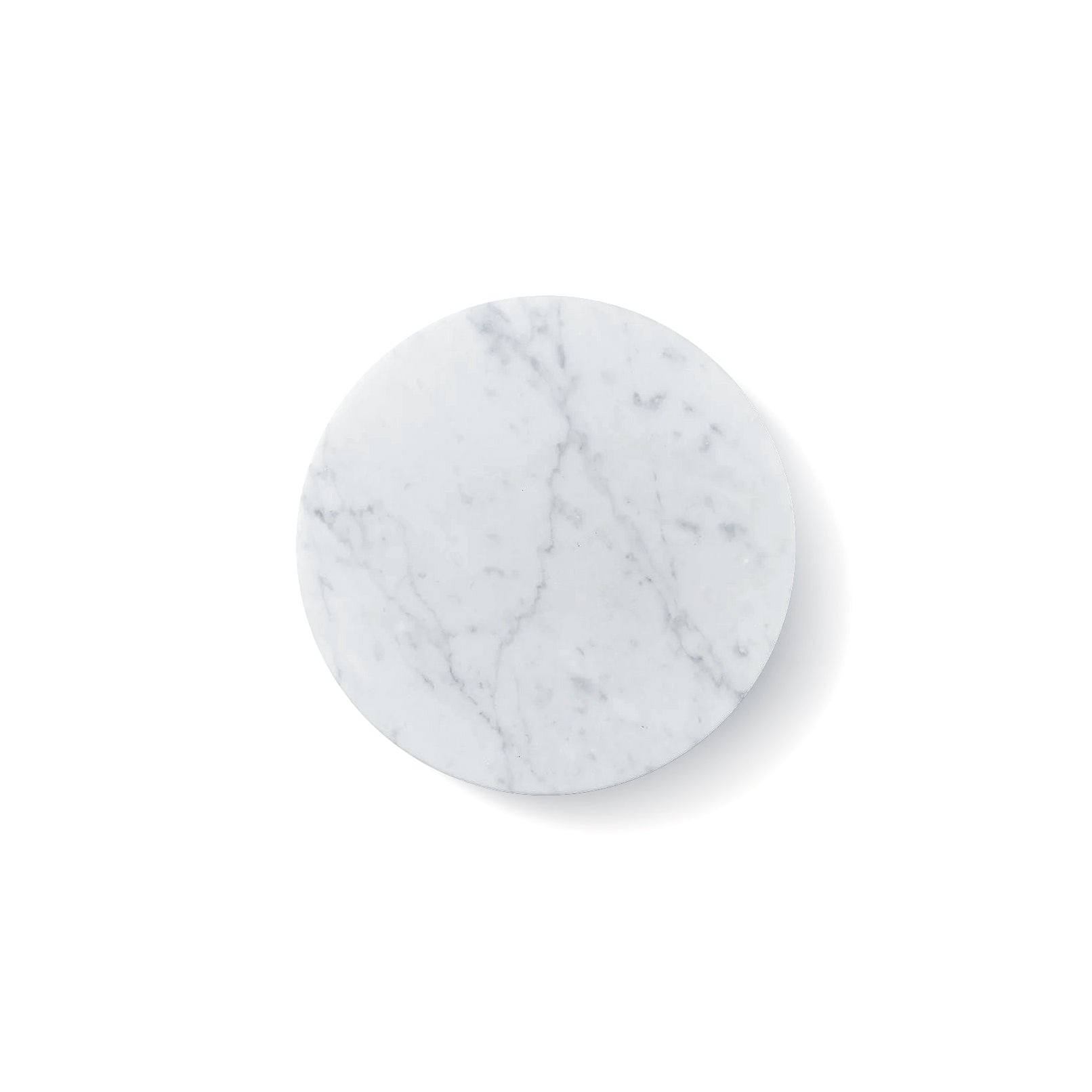 Freyza | Vasilora Round White White Marble Wall Light – Bedroom Hallway