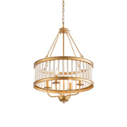 Freyza | Ivsileth Beaded Wooden Wood Chandelier – Dining Room Living Room