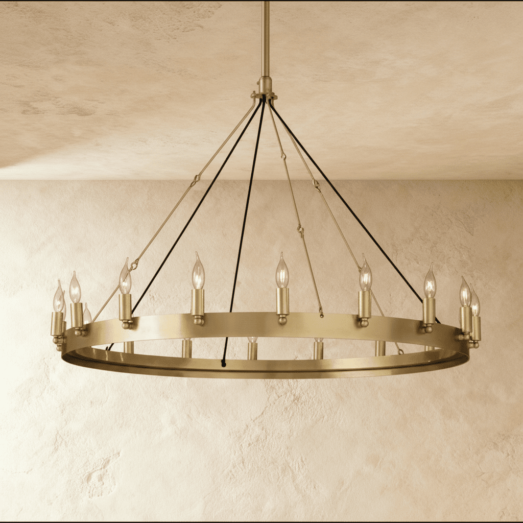 Freyza - RusticIron | Stylish Vintage Black Chandelier Light Fixture