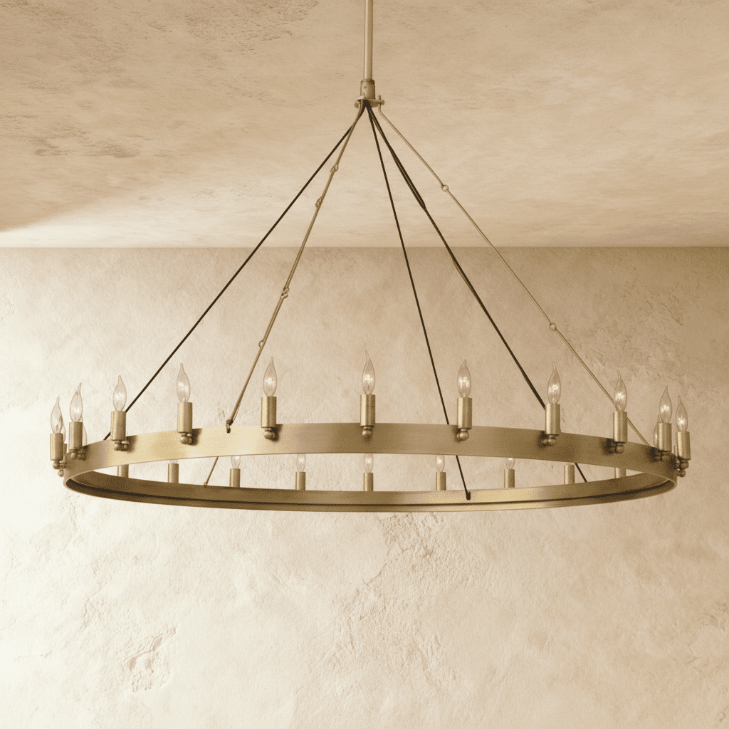 Freyza - RusticIron | Stylish Vintage Black Chandelier Light Fixture