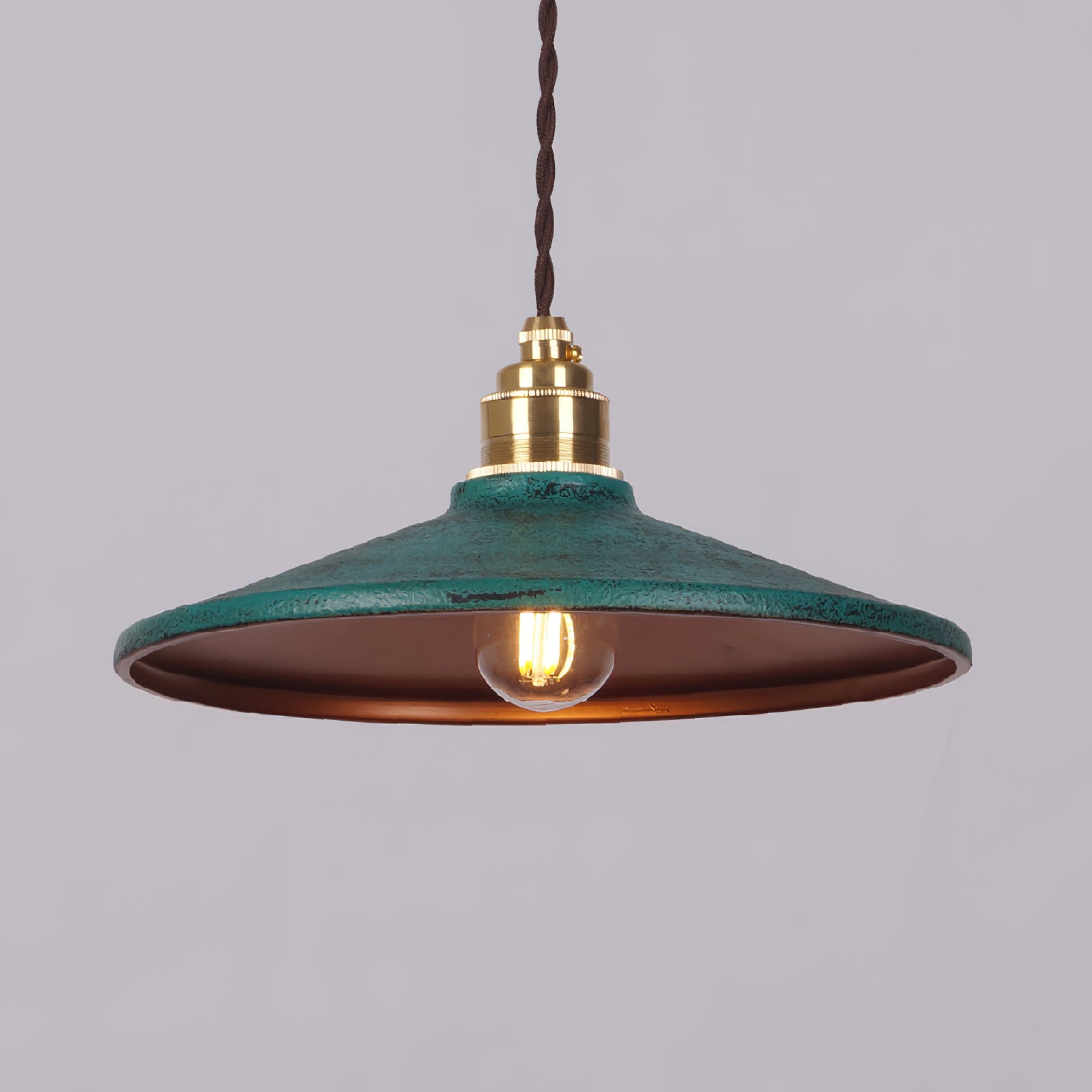 Freyza | Vevyniel Rustic Saucer Pendant Light – Rustic Kitchen Dining Room