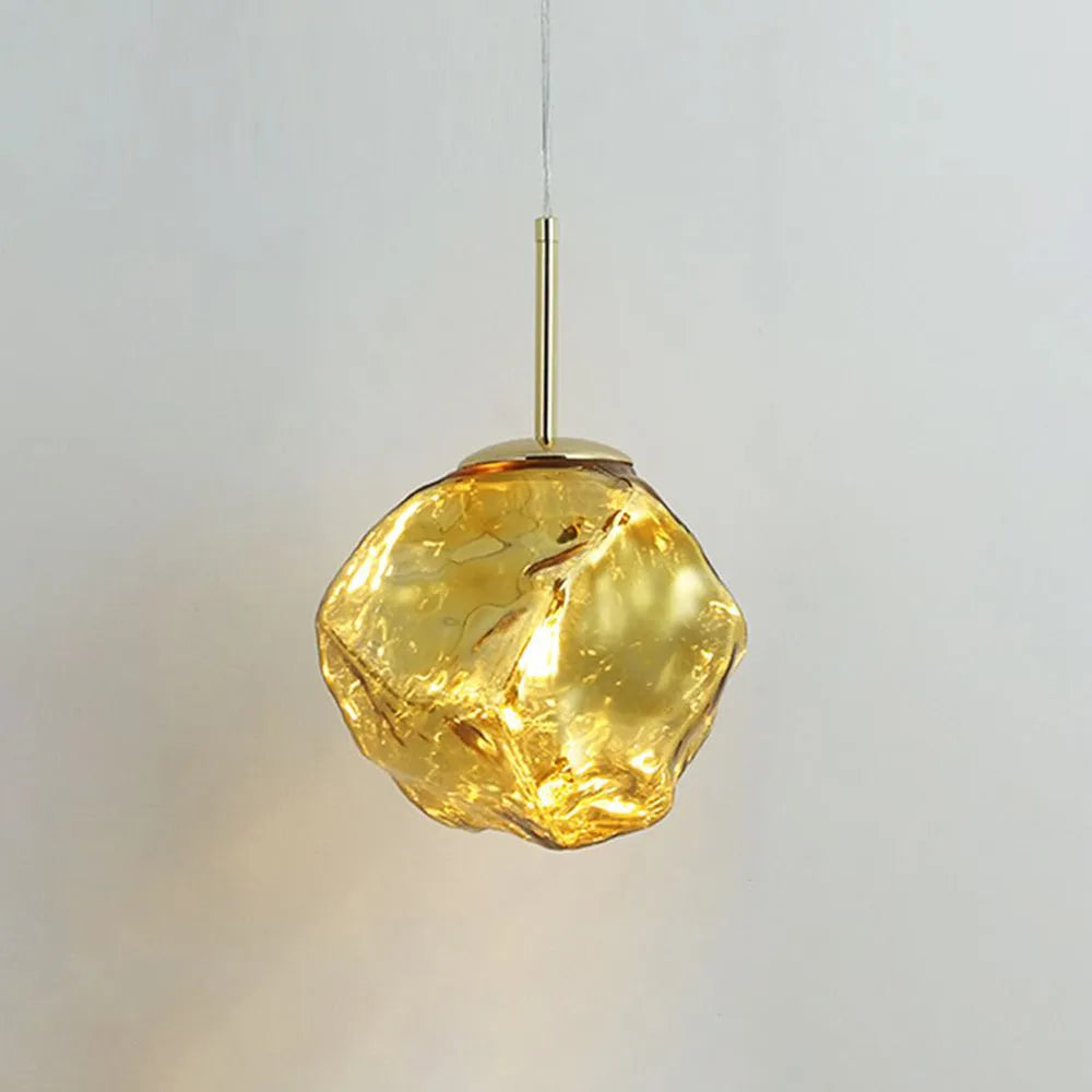 Freyza | Suspension en verre de lave – Luminaire suspendu pour cuisine et salle à manger