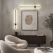 SaberStone | Stylish Black Satin Modern Wall Sconce Light Fixture 1