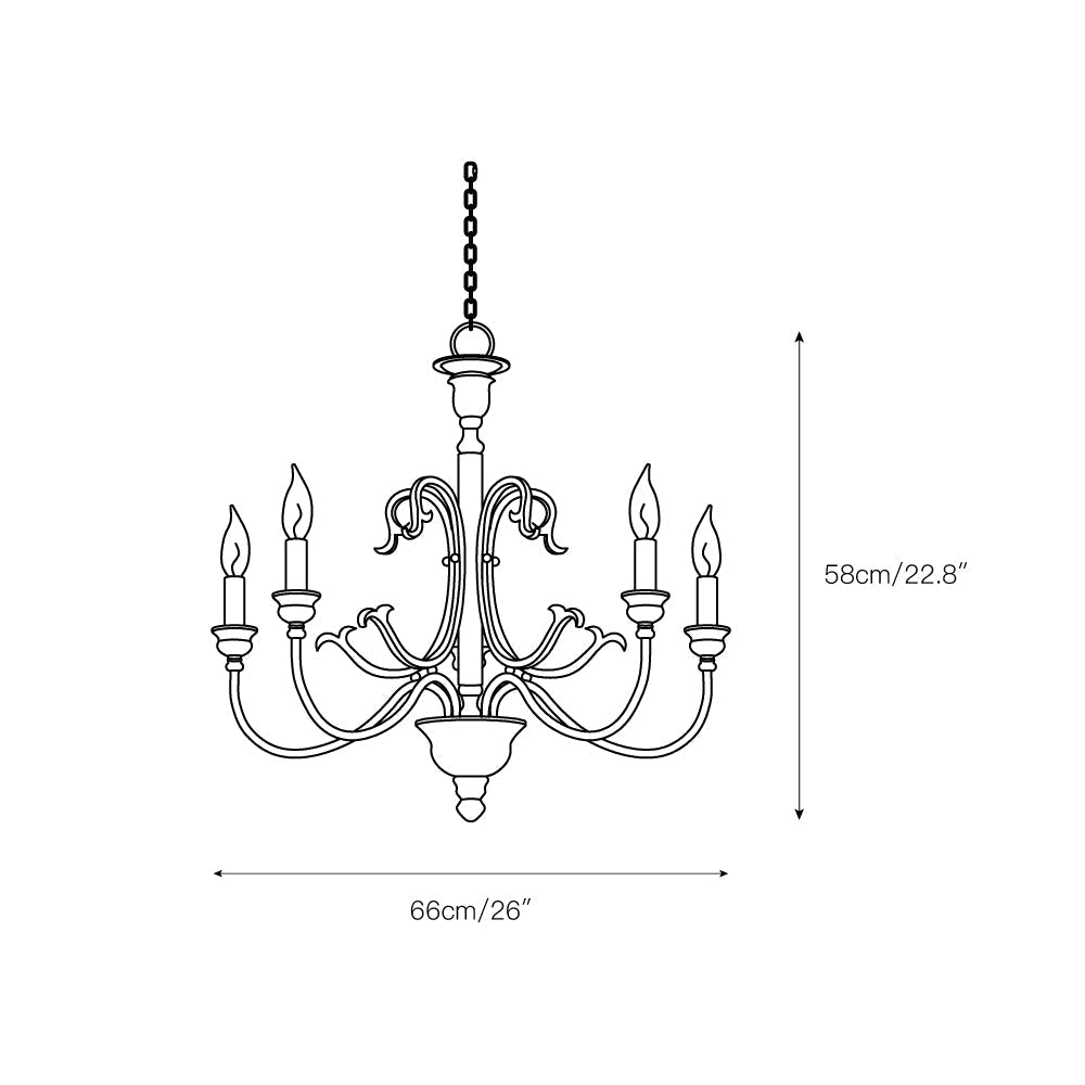 Freyza | Evareth Vintage Industrial Wood Chandelier – Industrial Dining Room Living Room