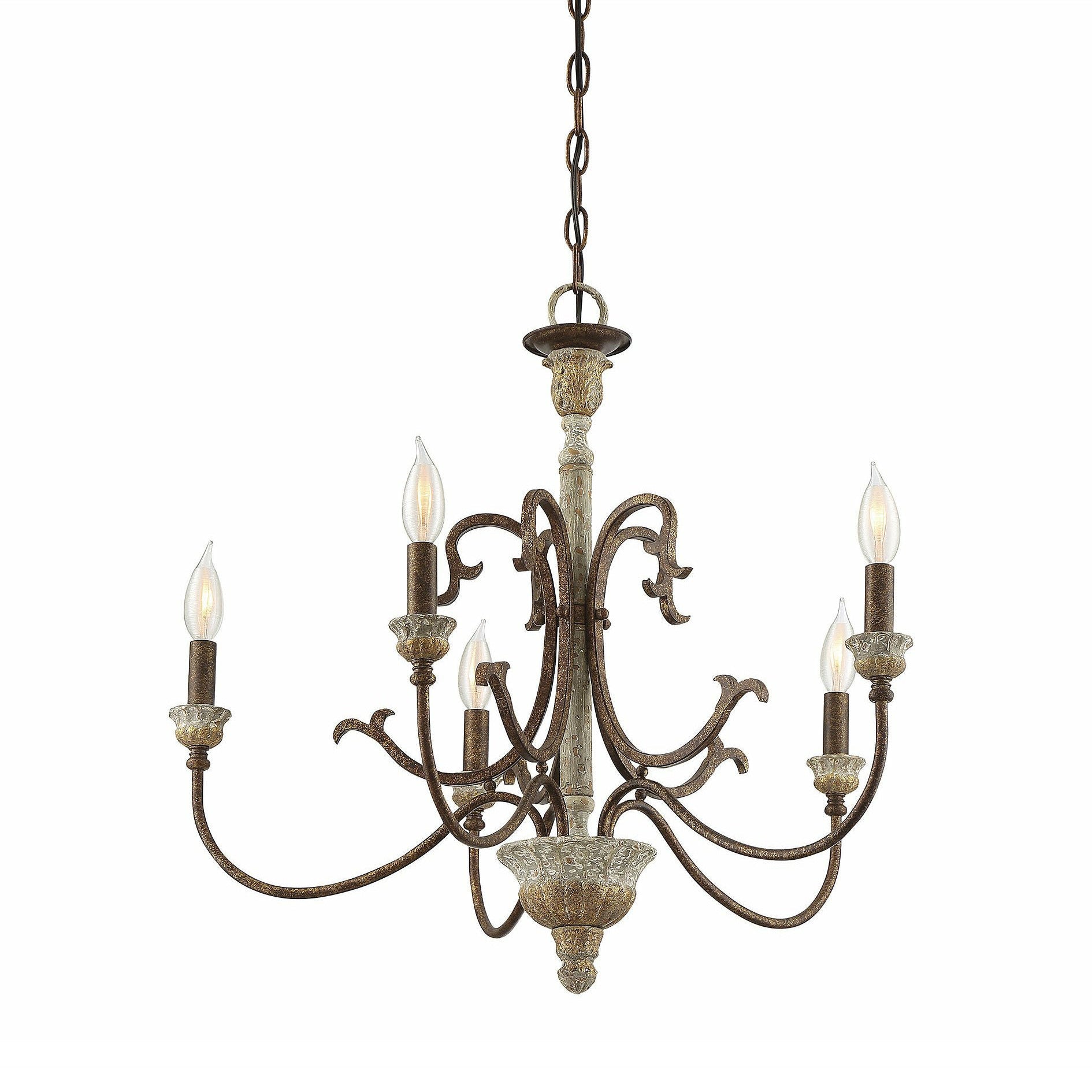Freyza | Evareth Vintage Industrial Wood Chandelier – Industrial Dining Room Living Room