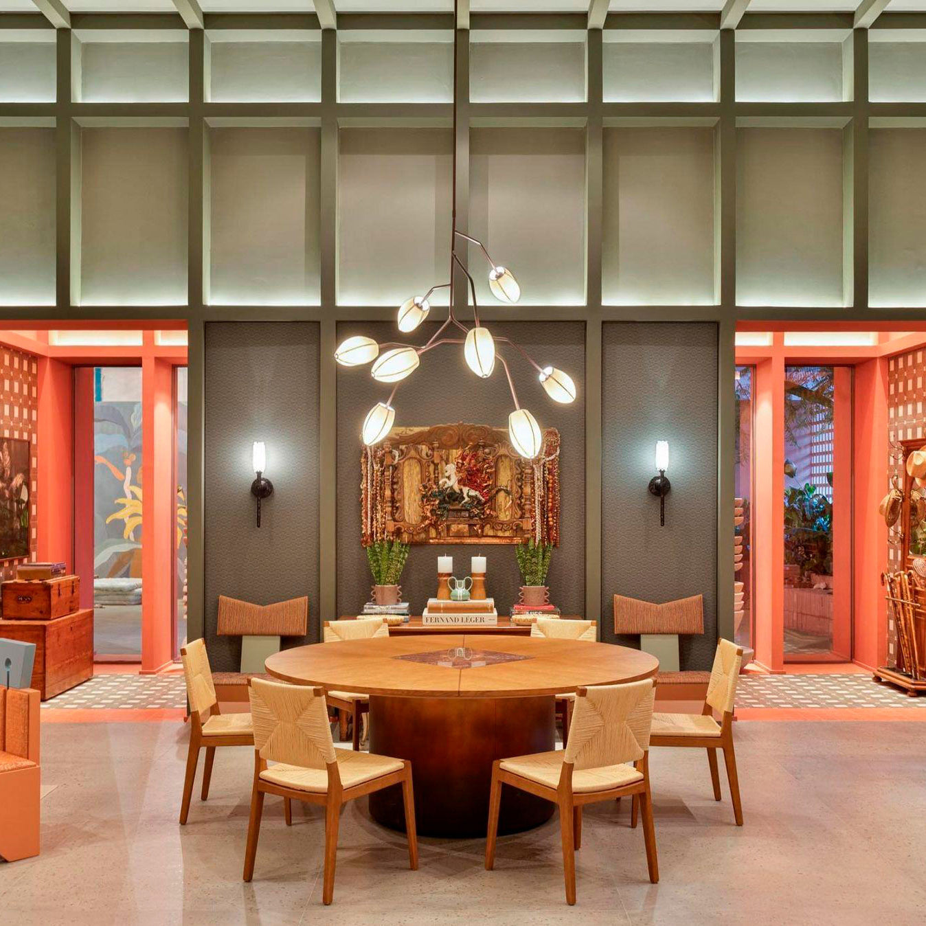 Freyza | Evvinora Vintage-Industriestoff-Kronleuchter – Industrielles Esszimmer, Wohnzimmer