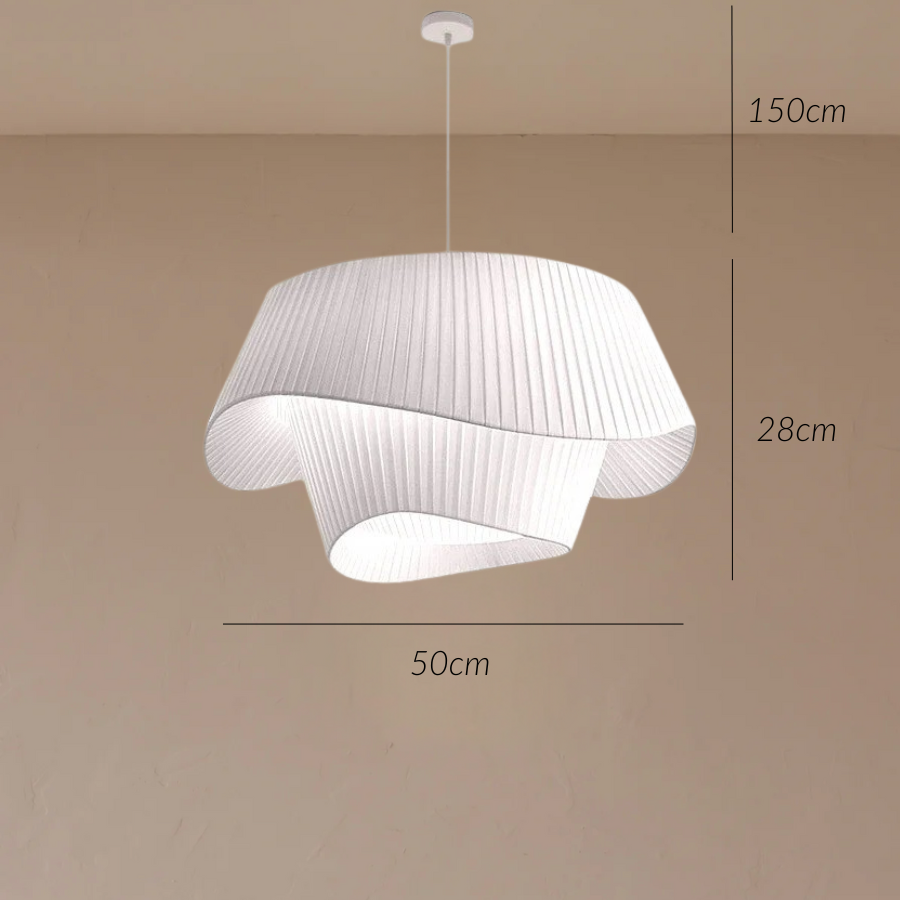Freyza - SailLight | Modern Minimalist White Acrylic Pendant Fixture