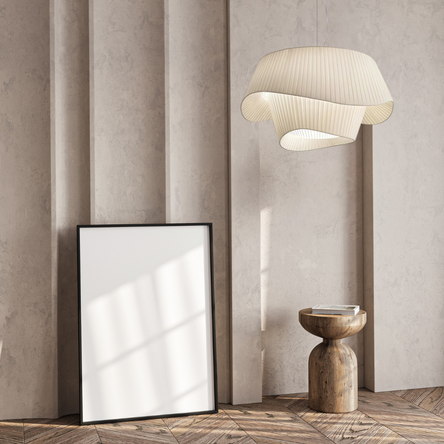 Freyza - SailLight | Modern Minimalist White Acrylic Pendant Fixture