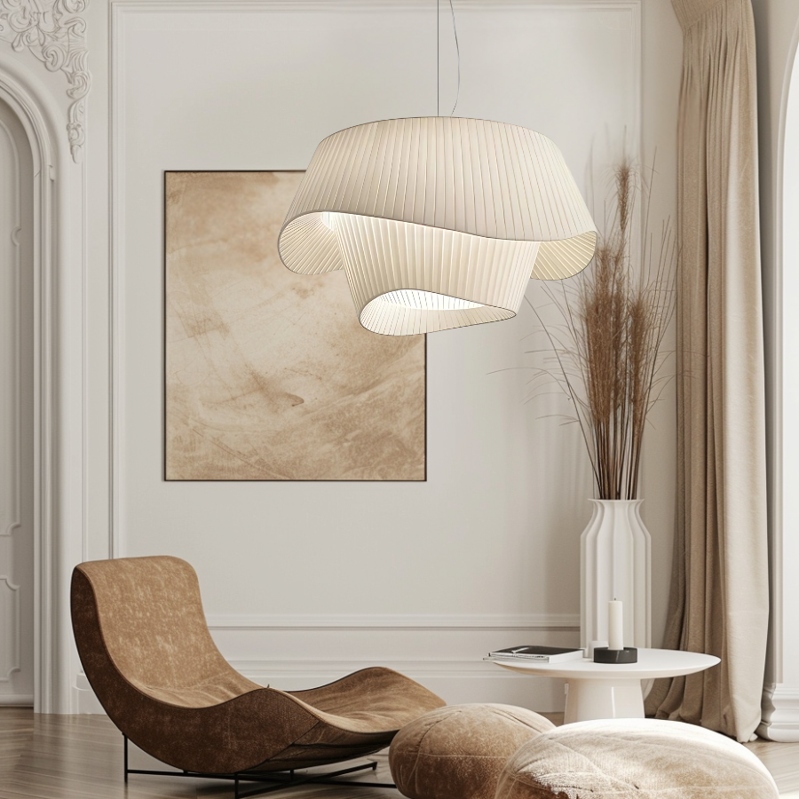 Freyza - SailLight | Modern Minimalist White Acrylic Pendant Fixture