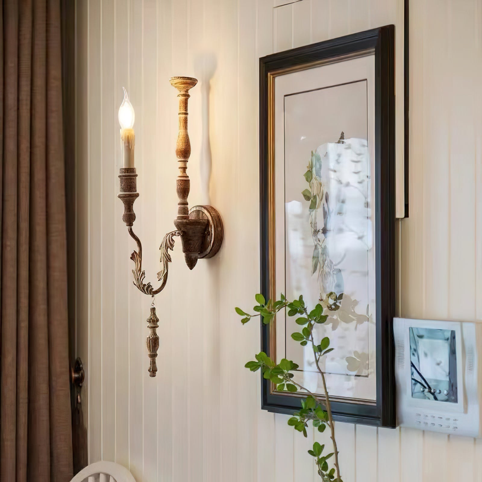 Freyza | Ivelor Vintage Industrial Wall Light – Industrial Bedroom Hallway