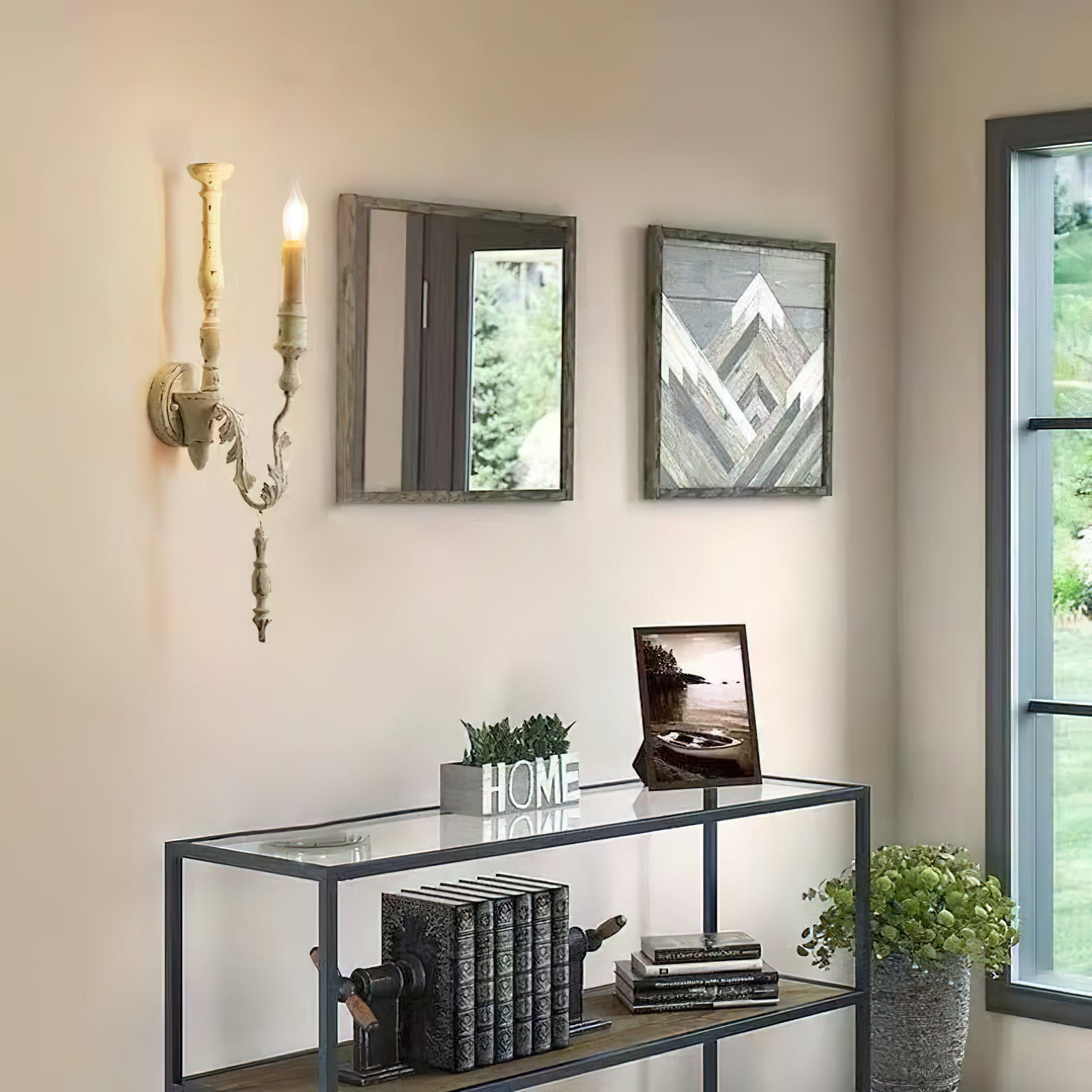 Freyza | Ivelor Vintage Industrial Wall Light – Industrial Bedroom Hallway