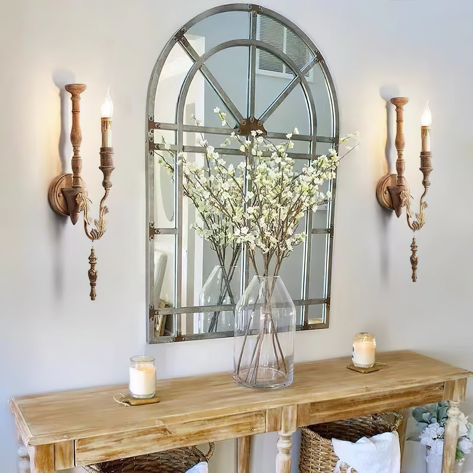Freyza | Ivelor Vintage Industrial Wall Light – Industrial Bedroom Hallway