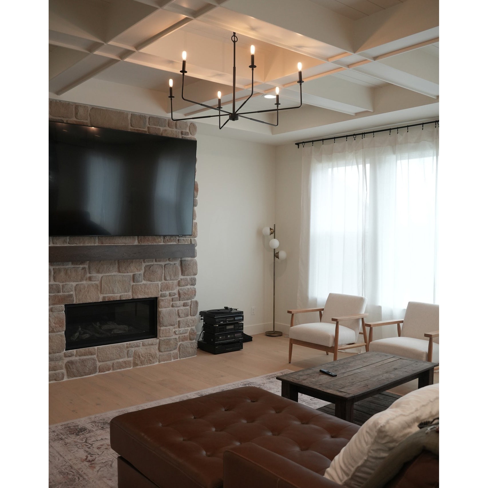Freyza | Blikuvyi Modern Industrial Chandelier – Modern Dining Room Living Room