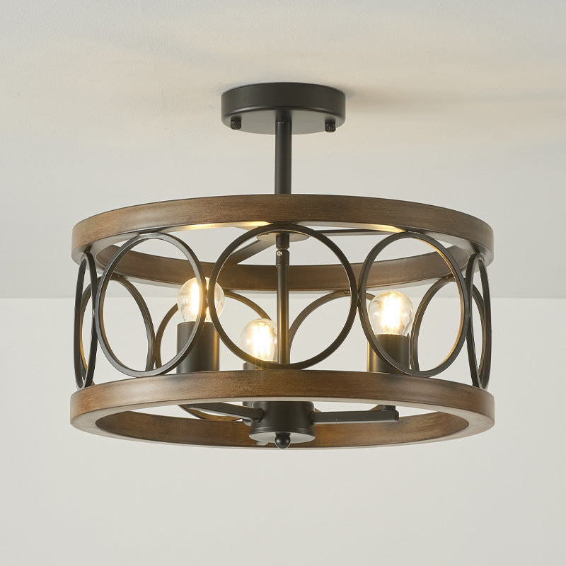Freyza | Arthaen Vintage-Industriedeckenleuchte – Industrielles Schlafzimmer, Wohnzimmer