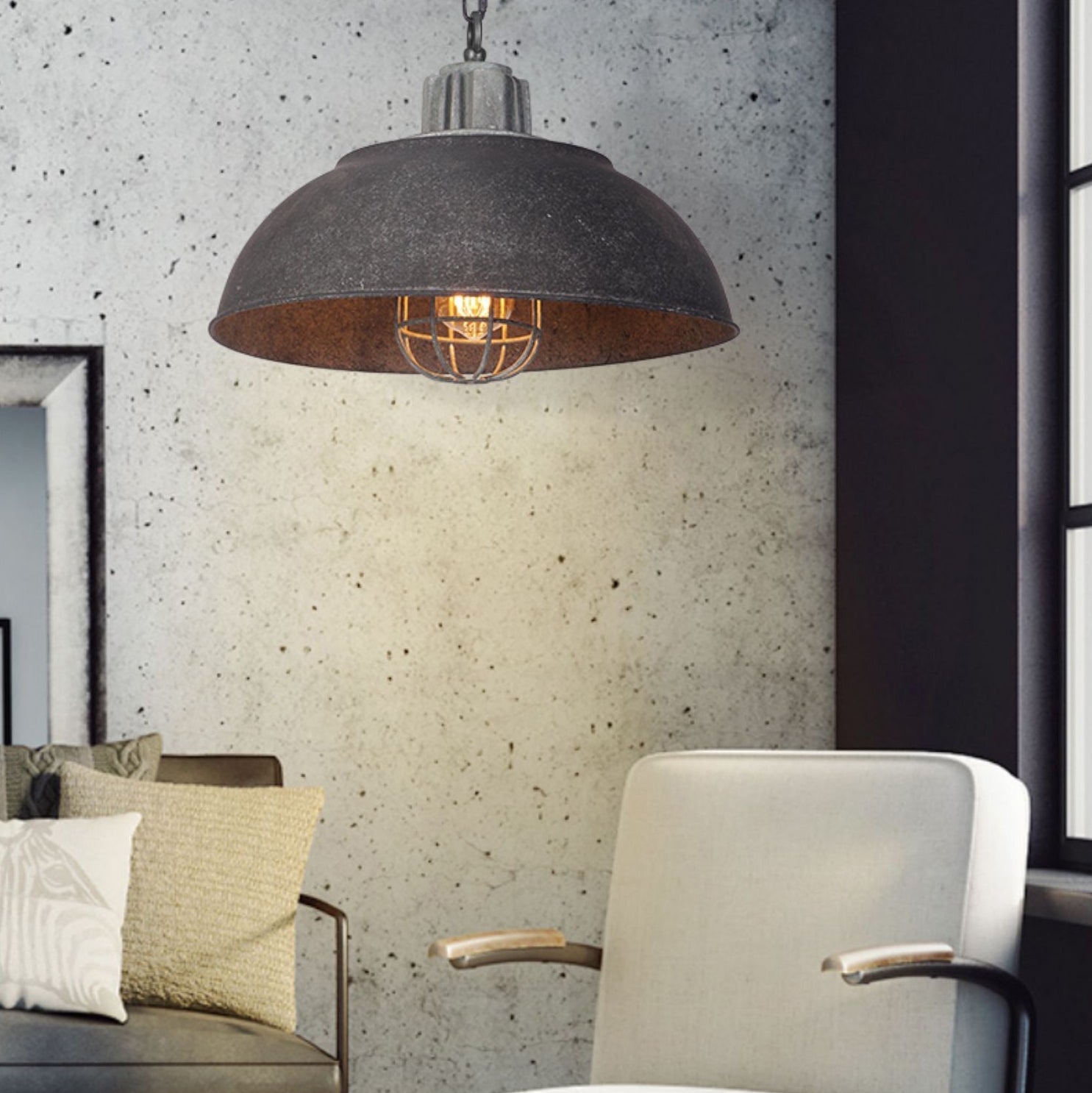 Freyza | Mydorila Vintage Industrial Pendant Light – Industrial Kitchen Dining Room