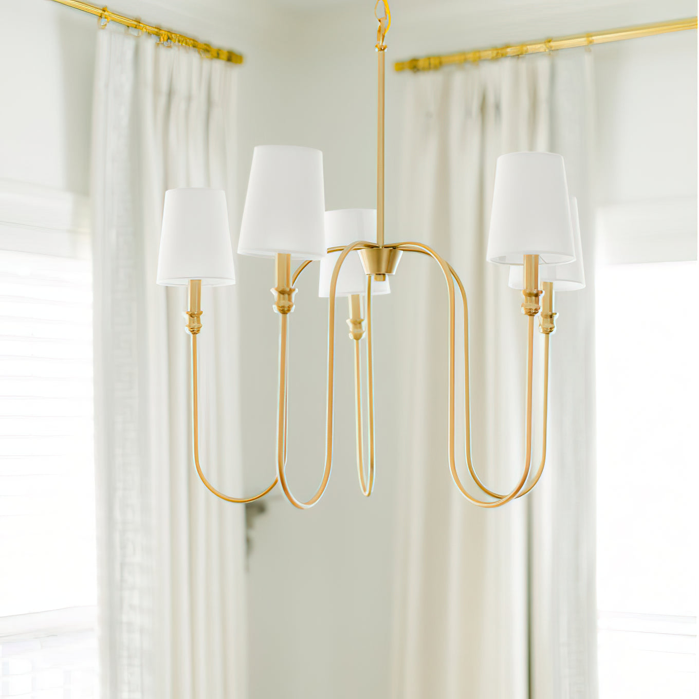 Freyza | Evraeel Fabric Chandelier Fabric Chandelier – Dining Room Living Room