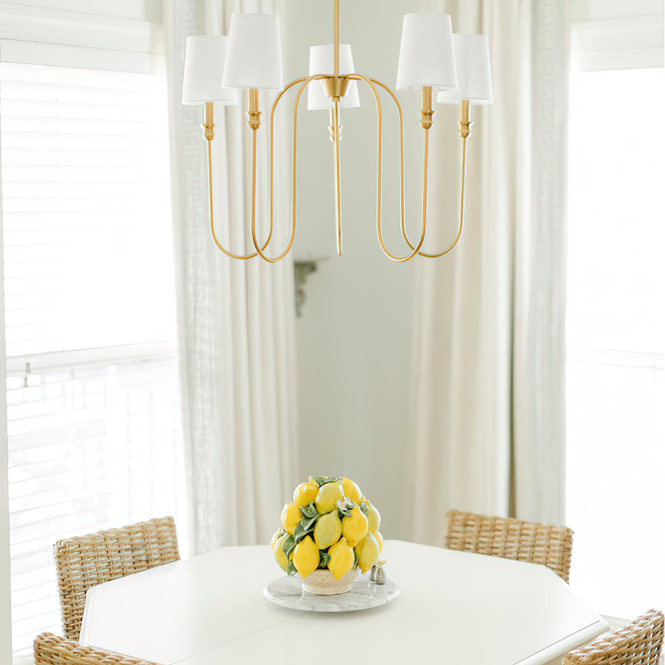 Freyza | Evraeel Fabric Chandelier Fabric Chandelier – Dining Room Living Room