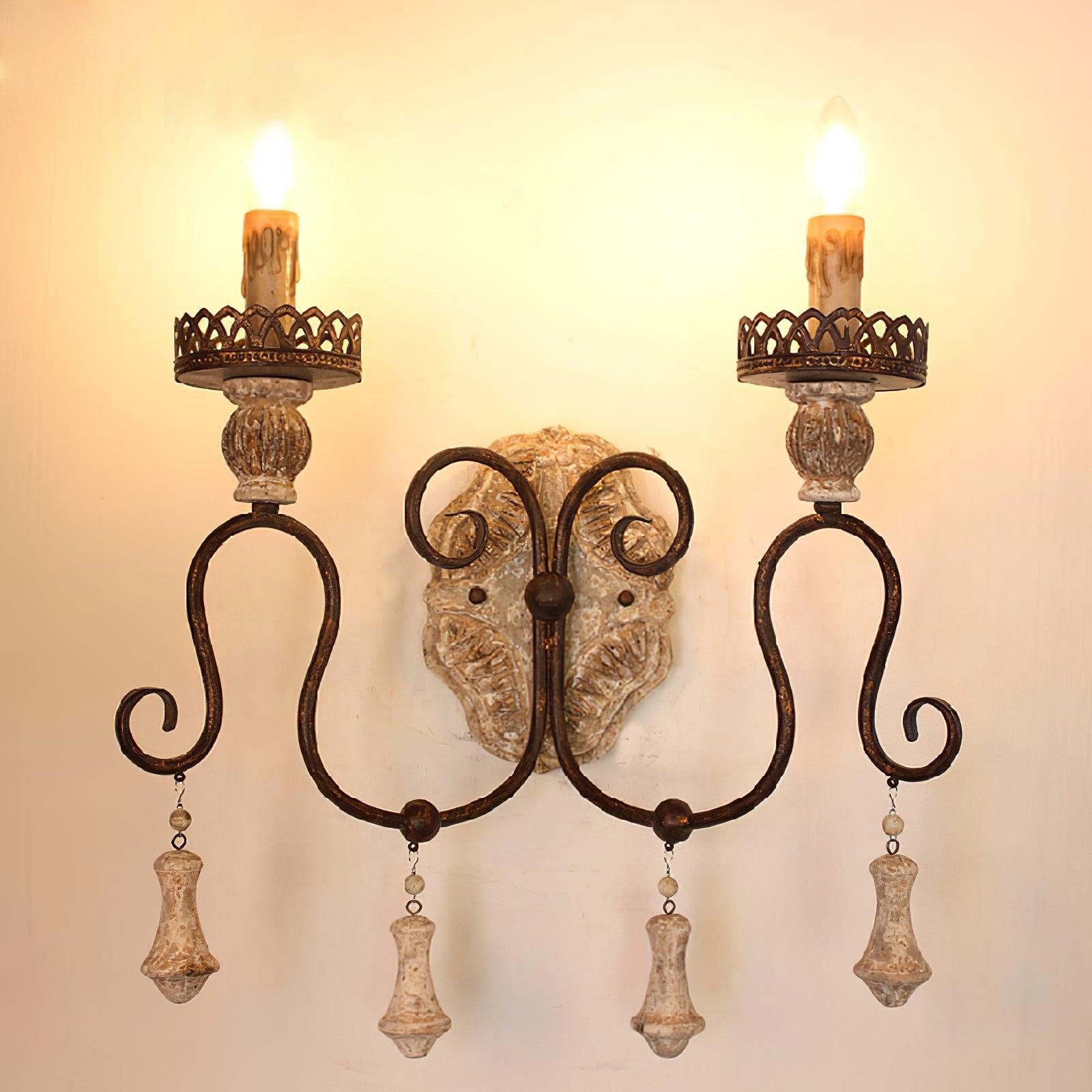 Freyza | Zodorila Vintage-Wandleuchte – Vintage-Schlafzimmer-Flur
