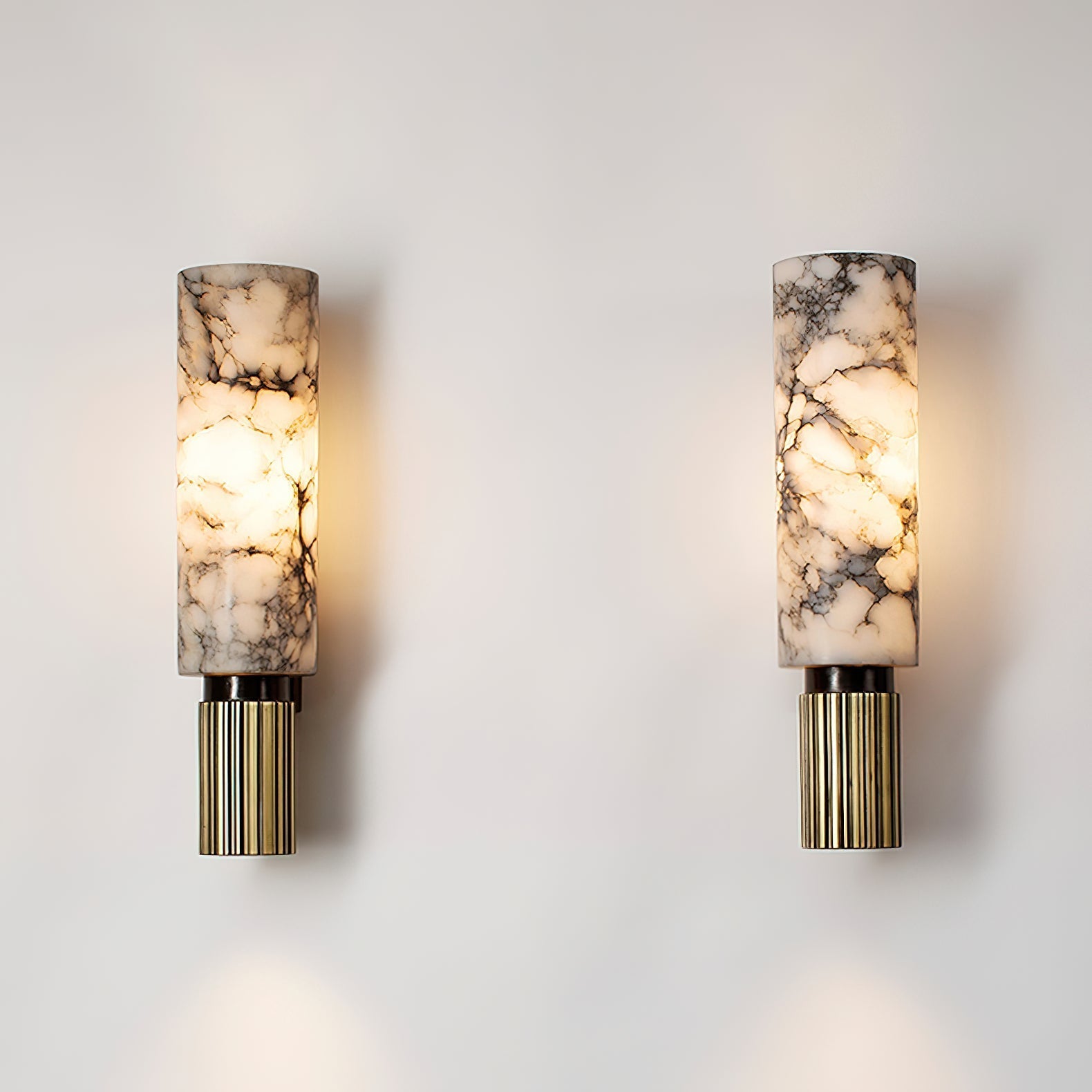 Freyza | Olnoreth Alabaster-Wandleuchte – Schlafzimmer, Flur
