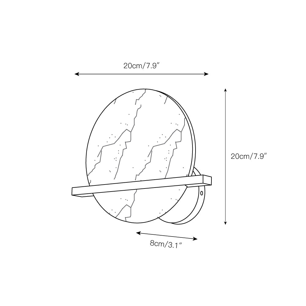 Freyza | Vatalisra Alabaster Wall Wall Light – Bedroom Hallway