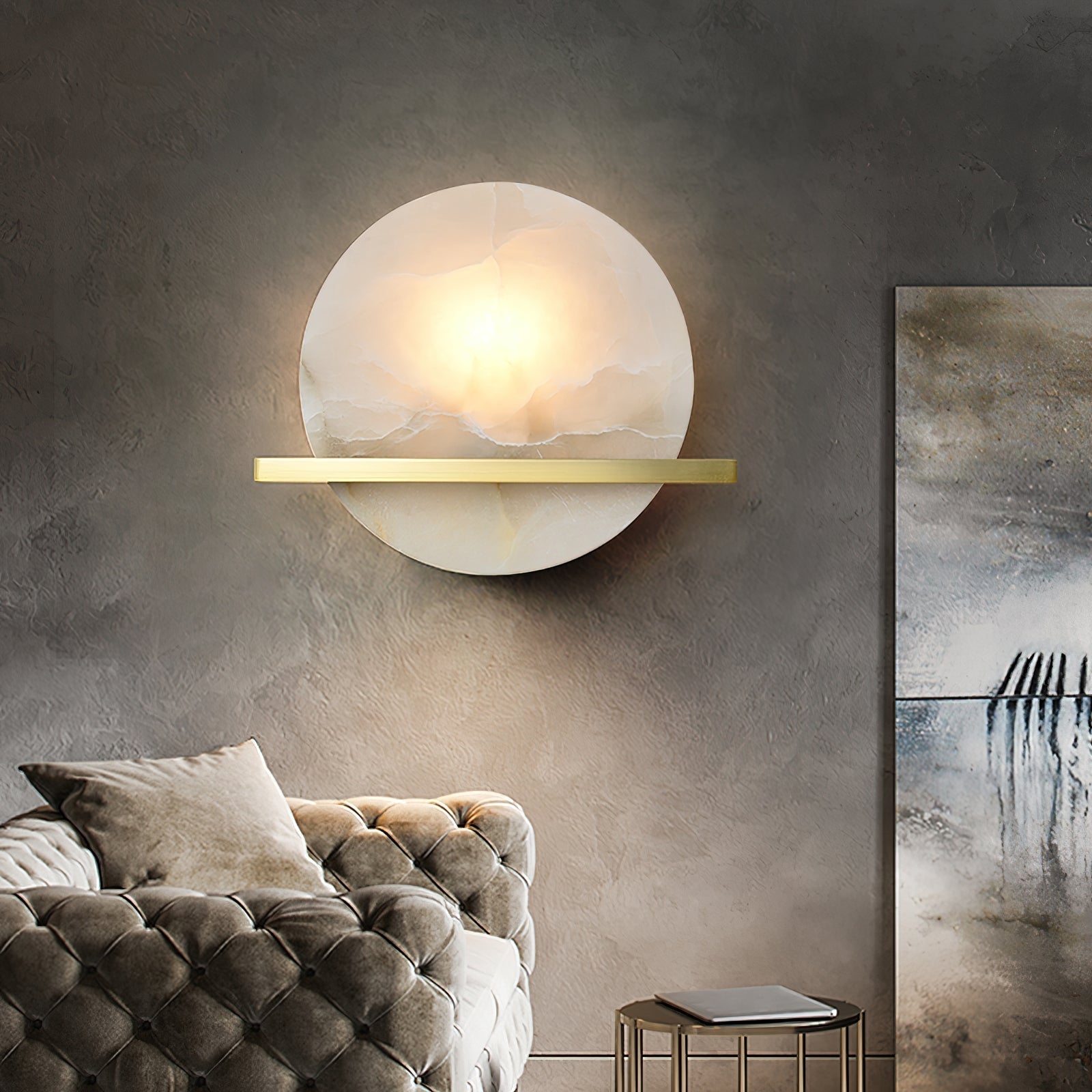 Freyza | Vatalisra Alabaster Wall Wall Light – Bedroom Hallway