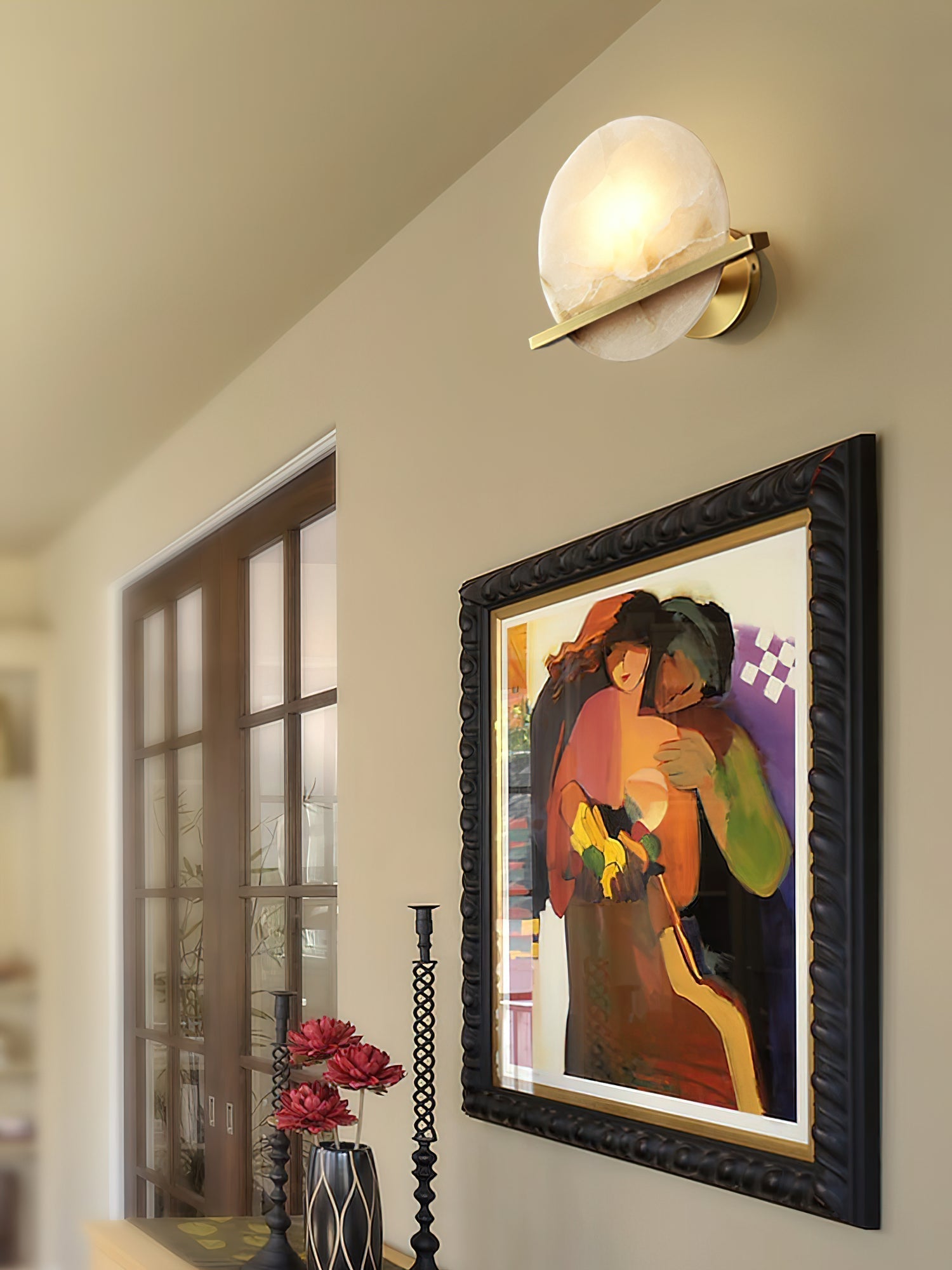 Freyza | Vatalisra Alabaster Wall Wall Light – Bedroom Hallway
