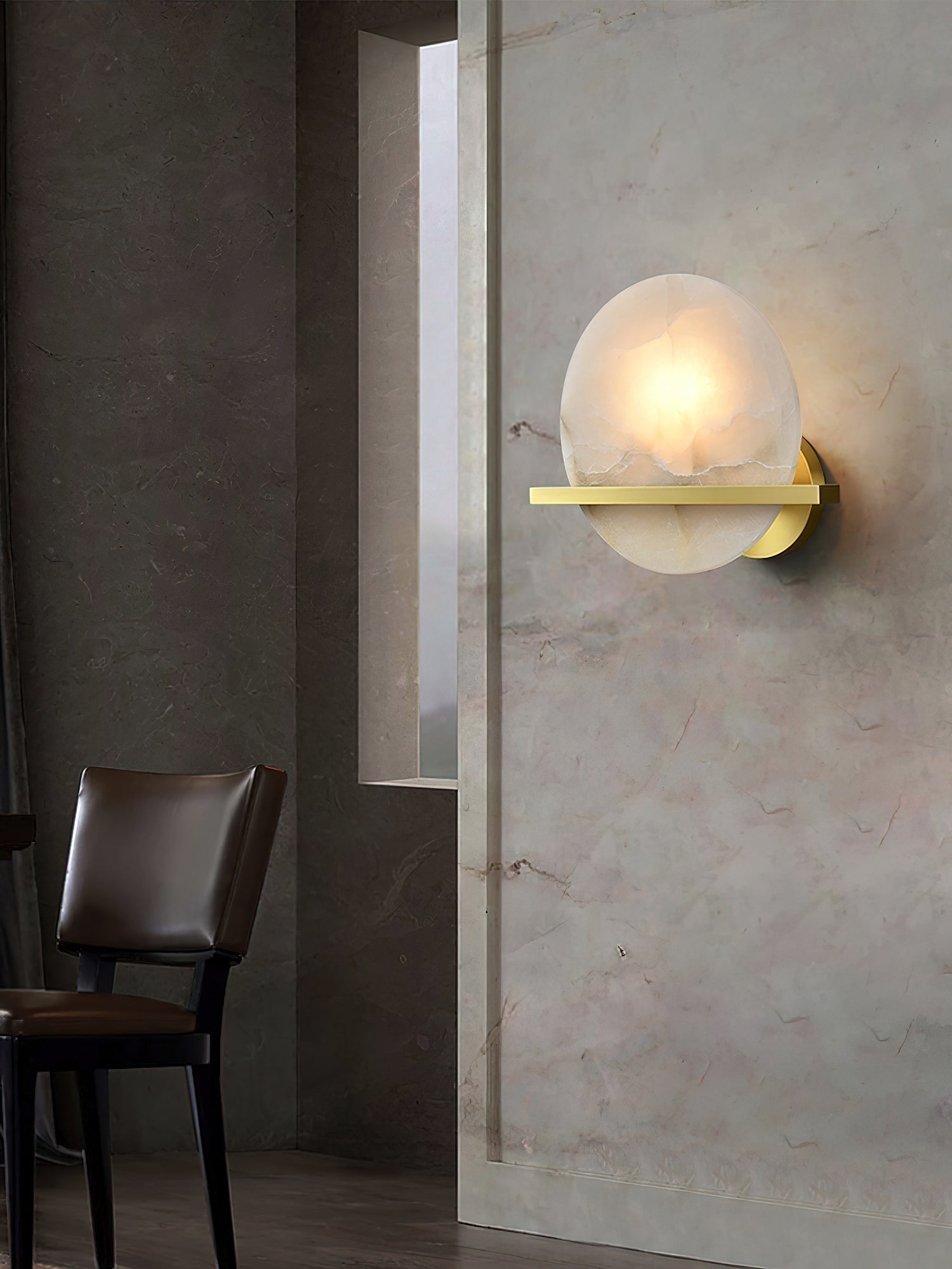 Freyza | Vatalisra Alabaster Wall Wall Light – Bedroom Hallway