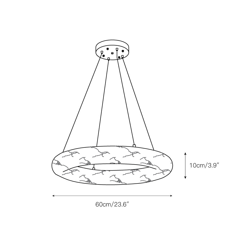 Freyza | Alvynora Brass Alabaster Brass Chandelier – Dining Room Living Room
