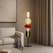 Freyza - Sculptura | Elegant Modern Resin Standing Floor Lamp for Living Room