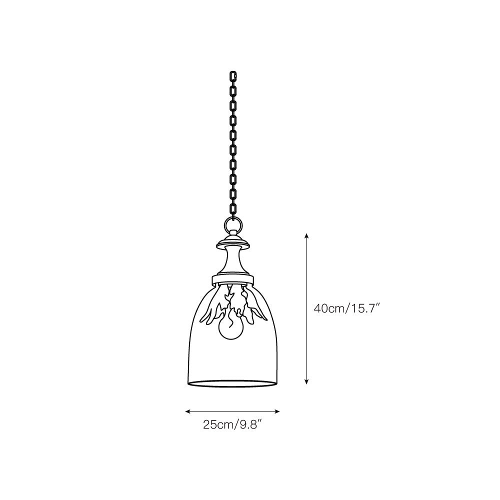 Freyza | Nyrinaris Vintage Glass Glass Pendant Light – Vintage Kitchen Dining Room
