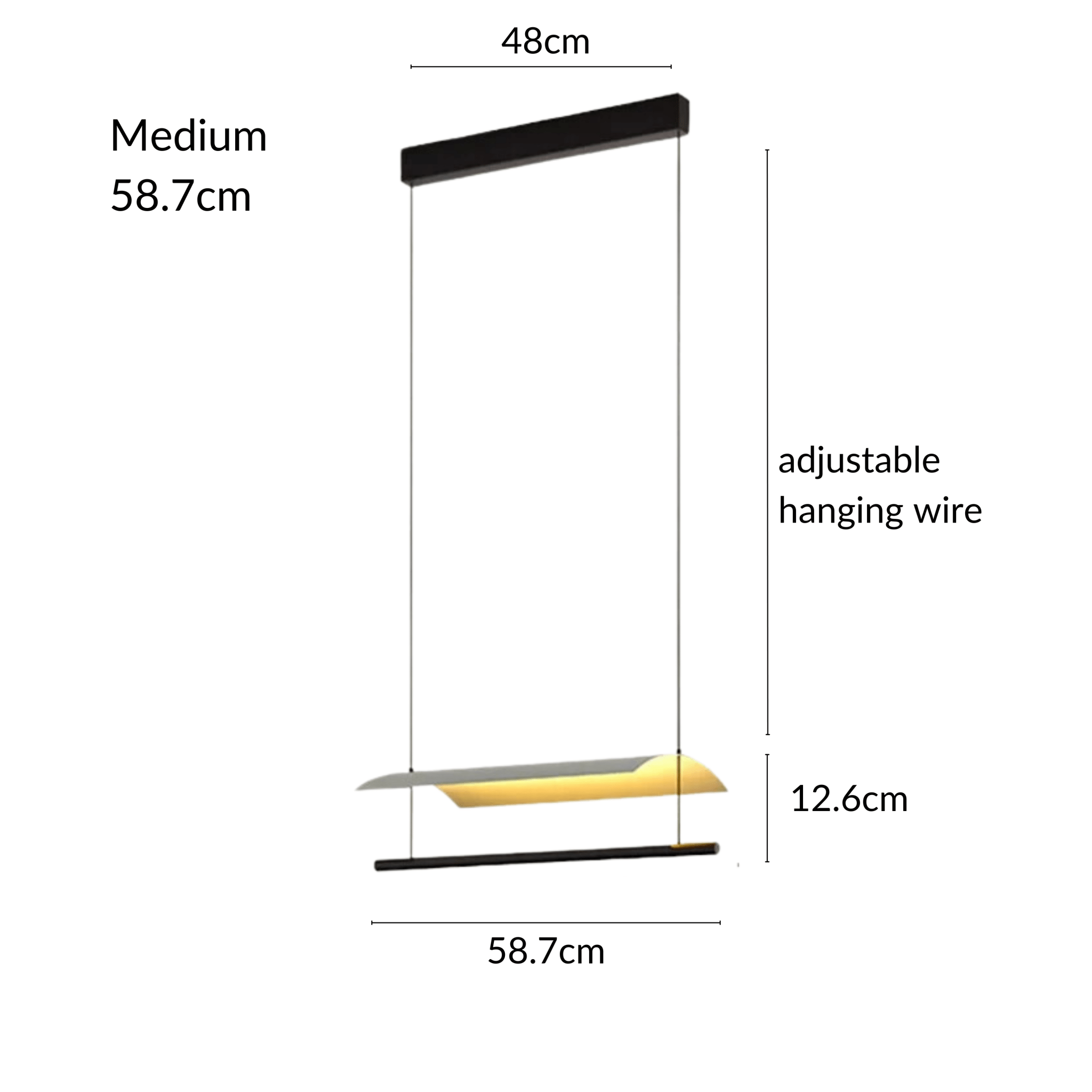 Freyza - SeleneLight | Elegant Minimalist Kitchen Pendant Lighting Fixture