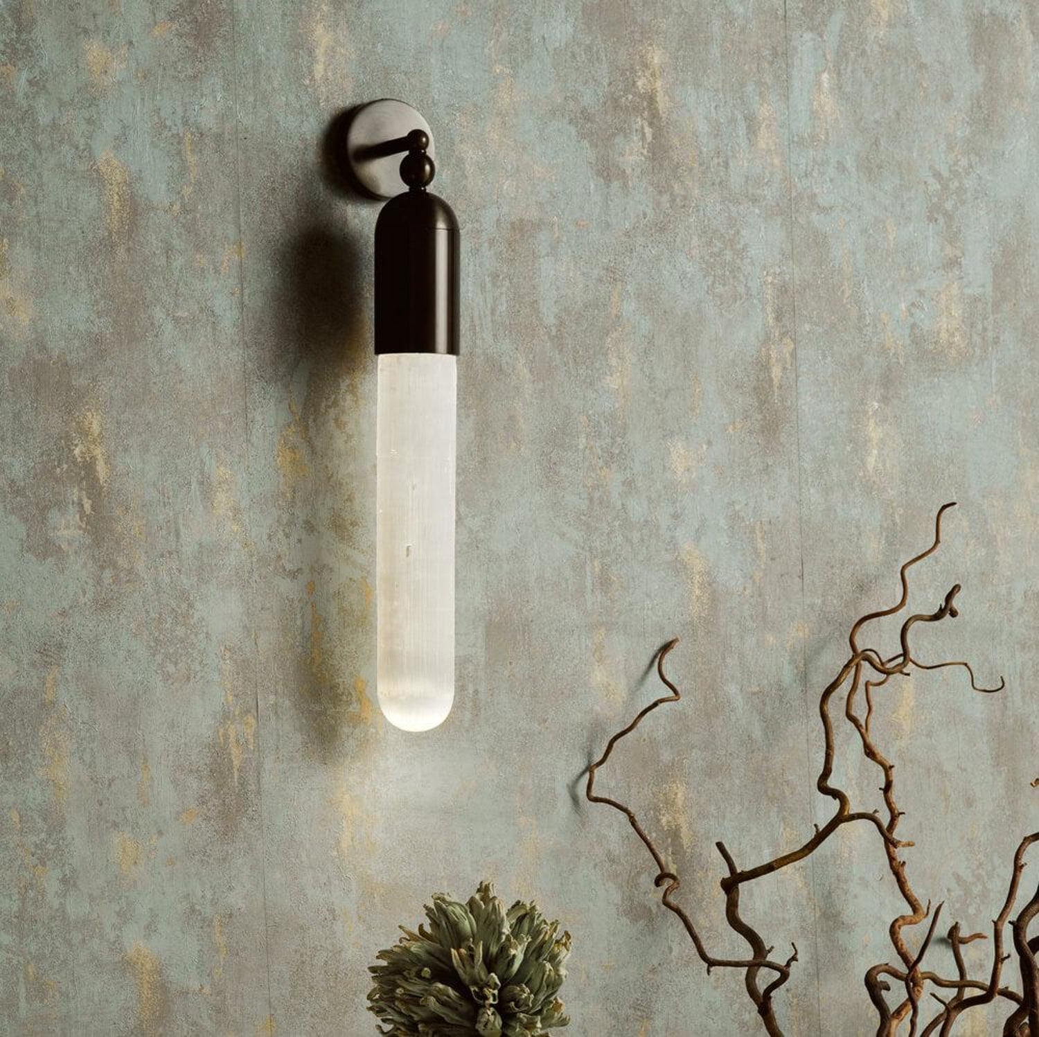Freyza | Applique murale Elcarora Alabaster – Chambre, couloir