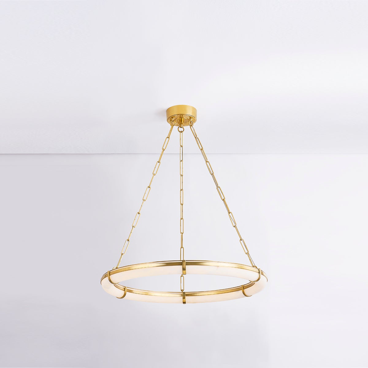 Freyza | Oltalora Alabaster Chandelier Chandelier – Dining Room Living Room