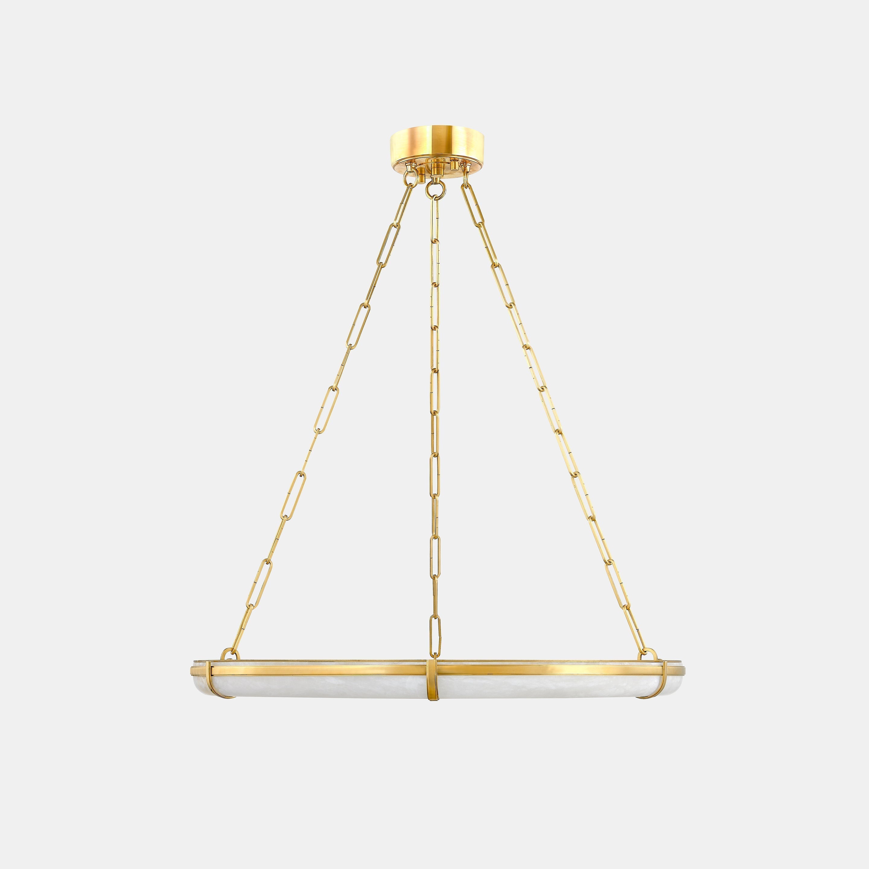 Freyza | Oltalora Alabaster Chandelier Chandelier – Dining Room Living Room