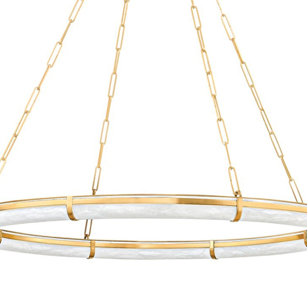 Freyza | Oltalora Alabaster Chandelier Chandelier – Dining Room Living Room