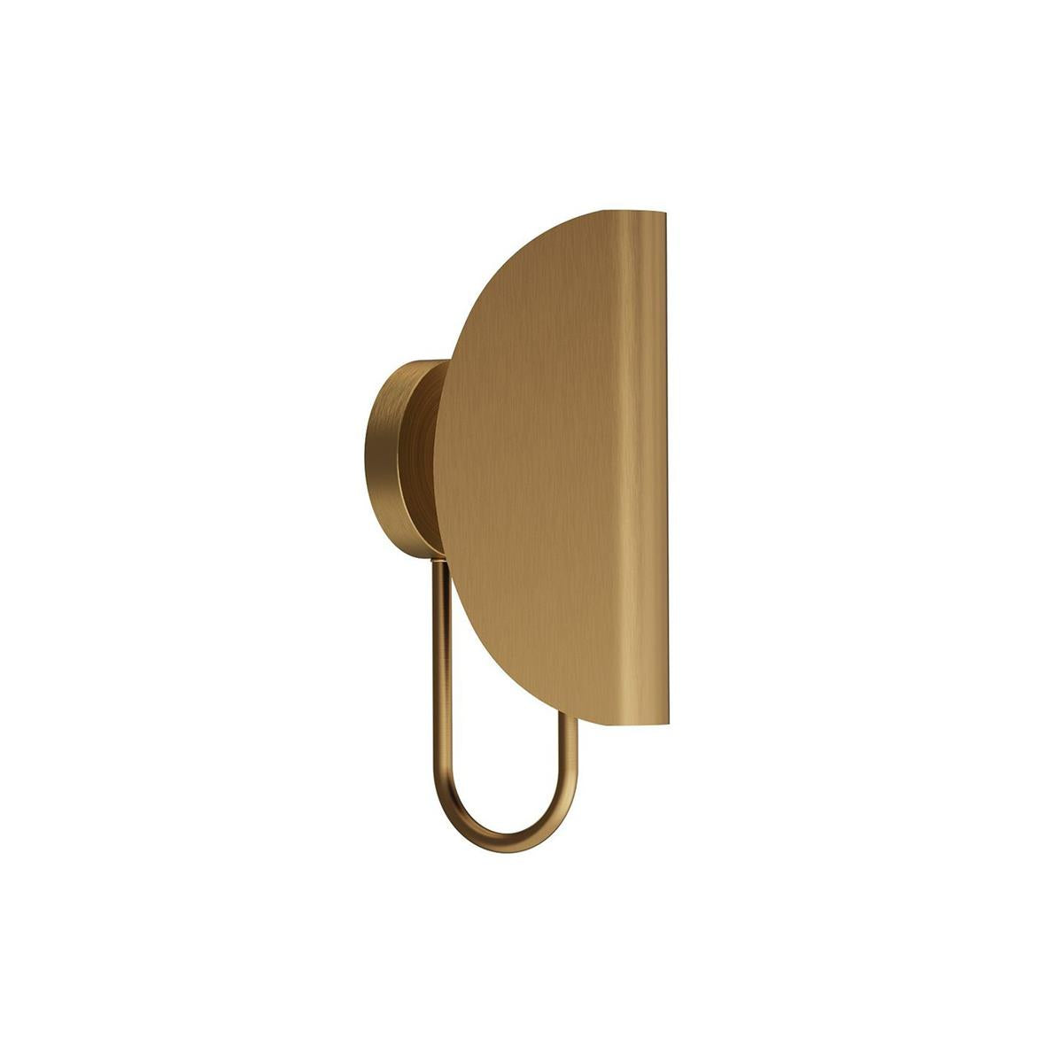 Freyza | Arsorara Blatt-Messing-Wandleuchte aus Stoff – Schlafzimmer, Flur
