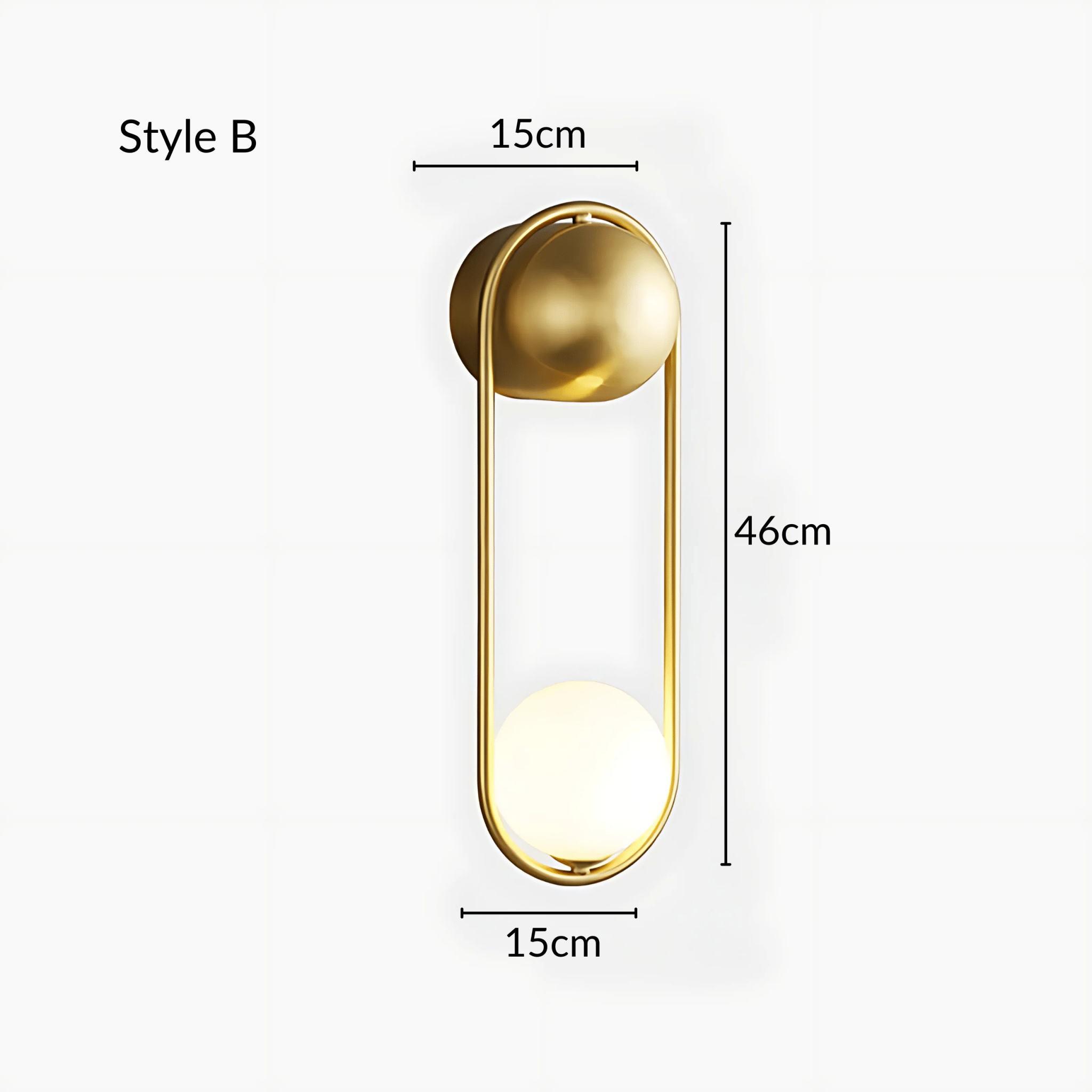 SerenityGlow | Elegant Minimalist Wall Sconce Light Fixture 13