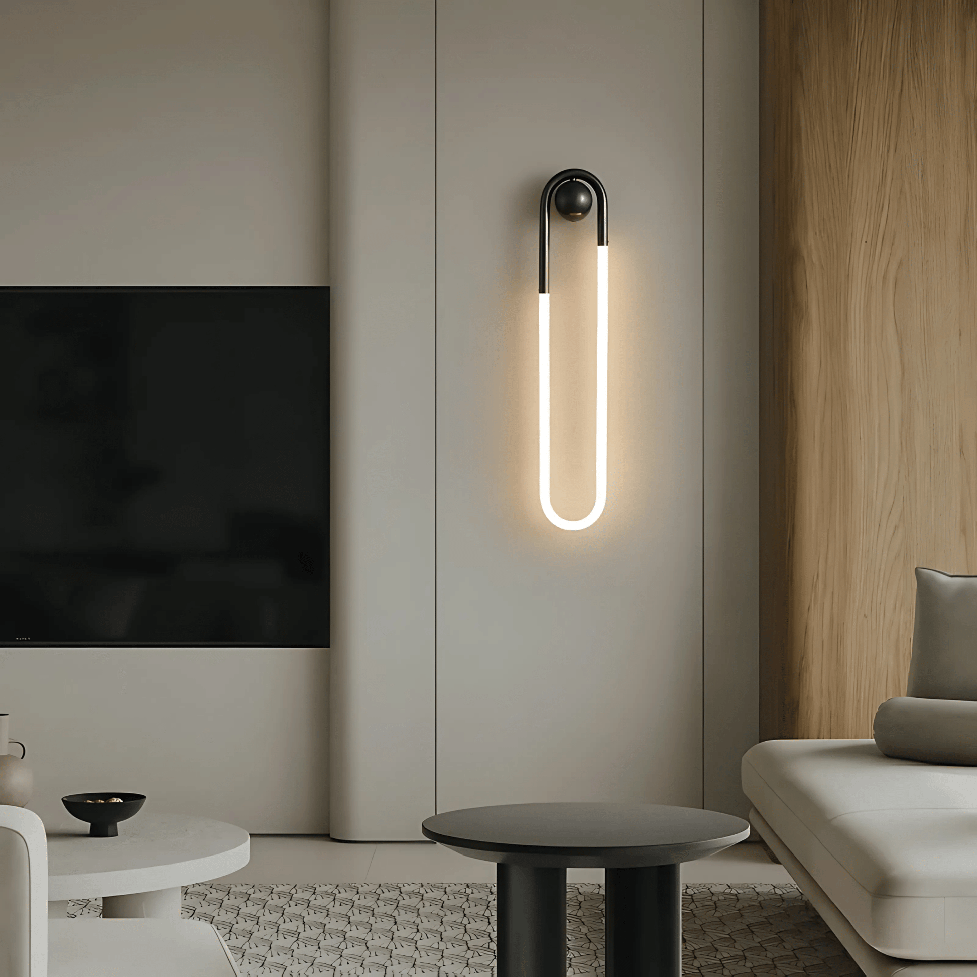 SerenityGlow | Elegant Minimalist Wall Sconce Light Fixture 2