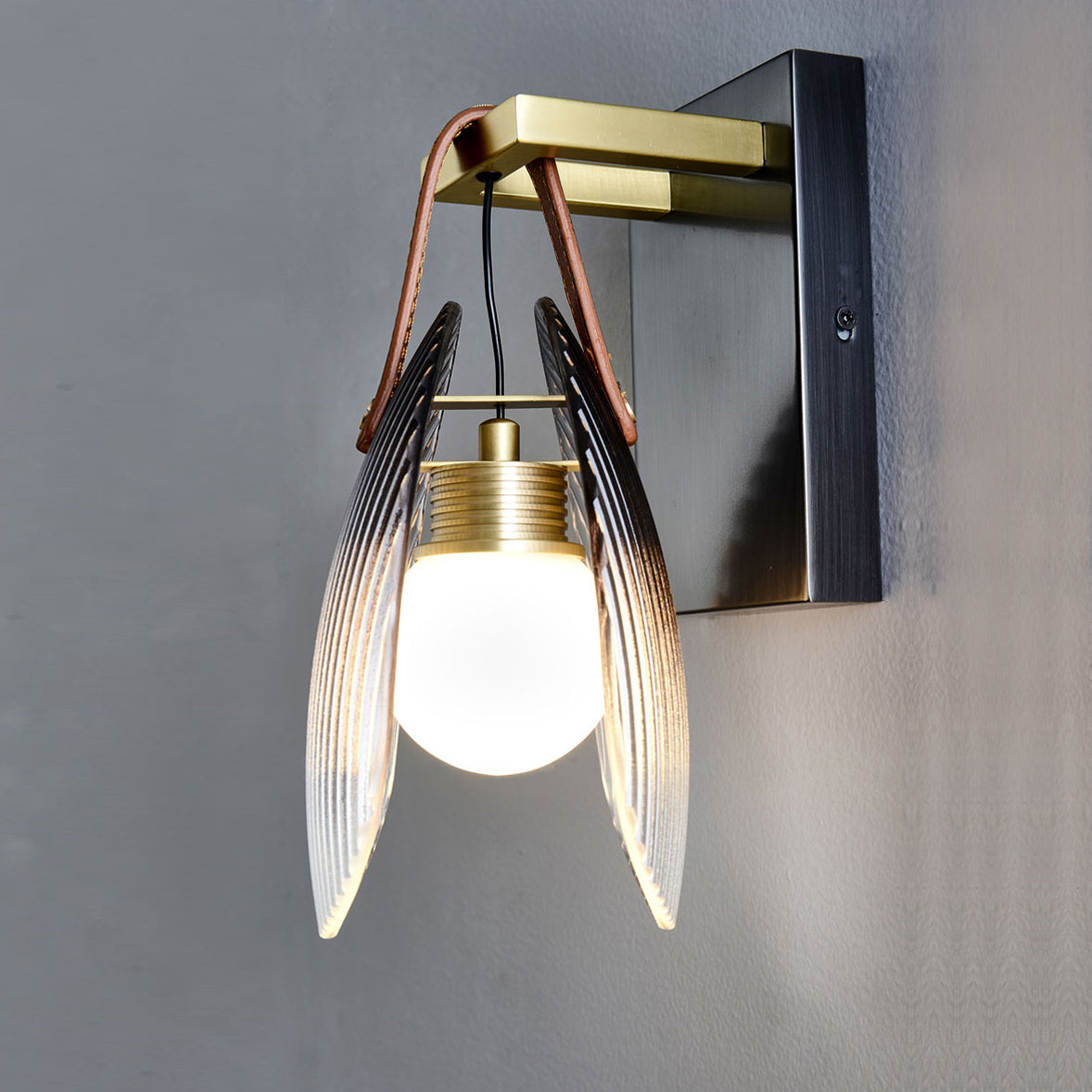 Freyza | Zaphais Glaswand-Wandleuchte – Schlafzimmer, Flur