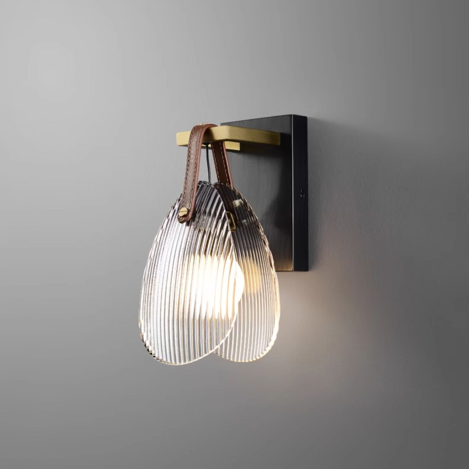 Freyza | Zaphais Glaswand-Wandleuchte – Schlafzimmer, Flur