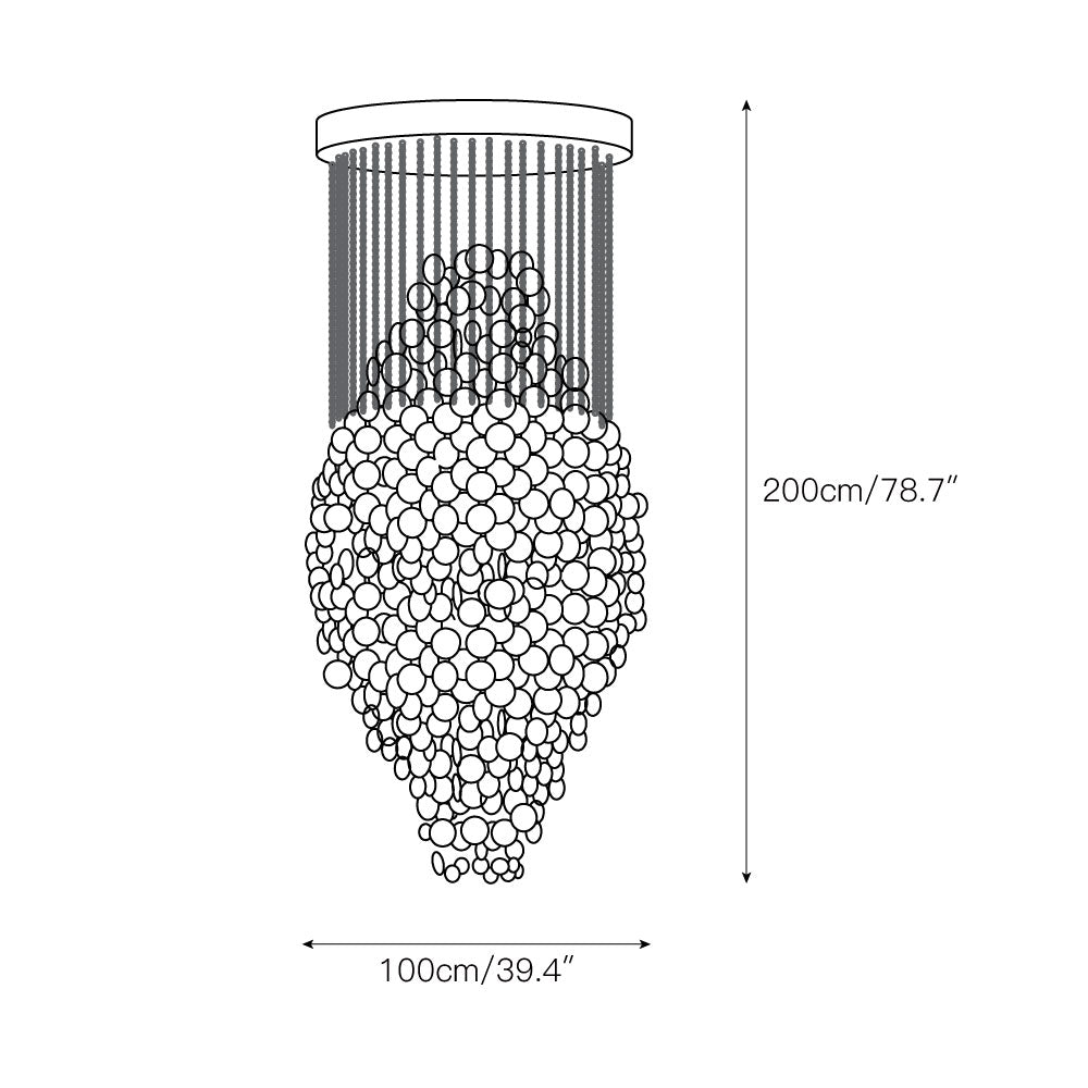 Freyza | Idoris Postmodern Luxury Chandelier – Modern Dining Room Living Room